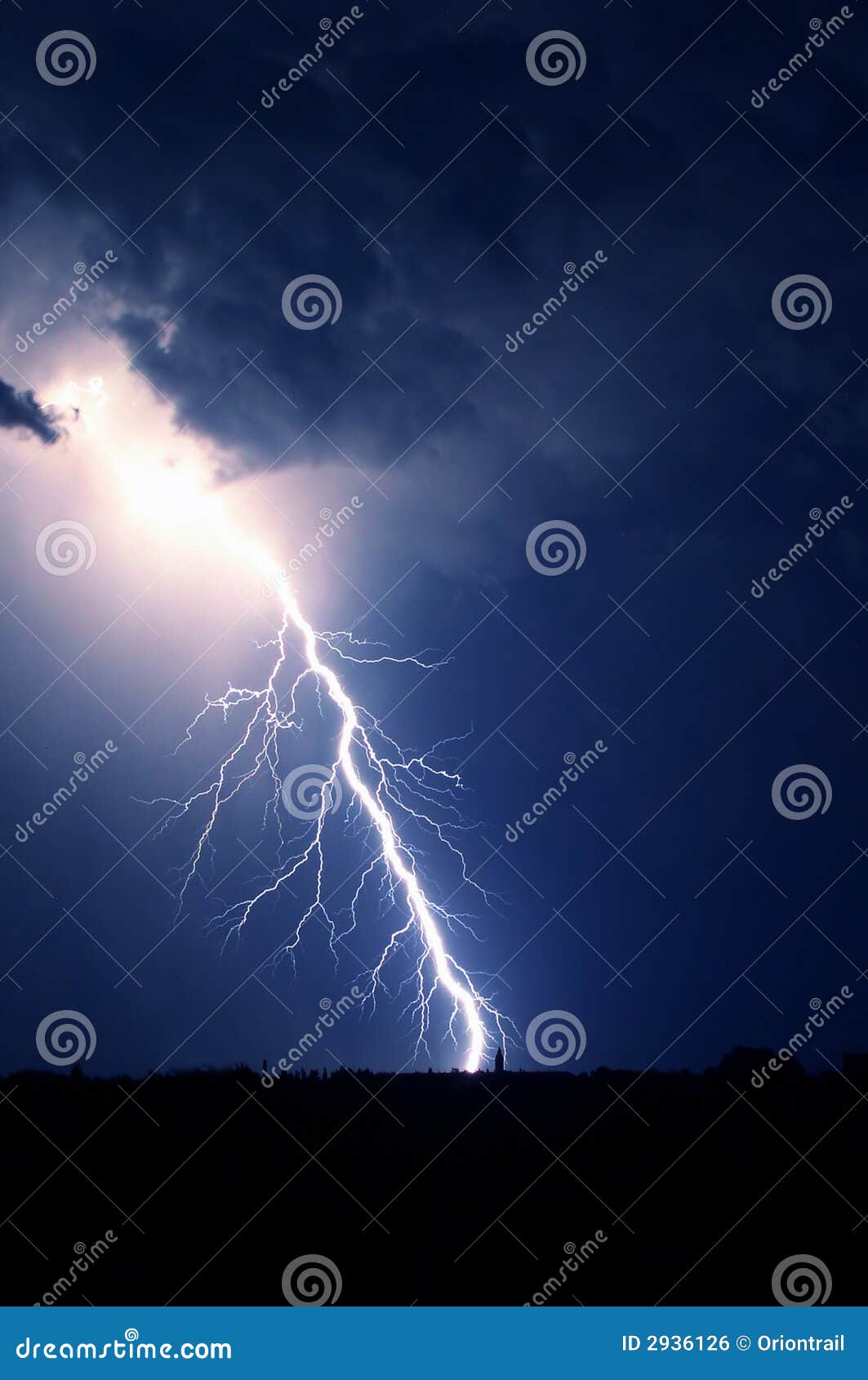 bright amazing lightning bolt