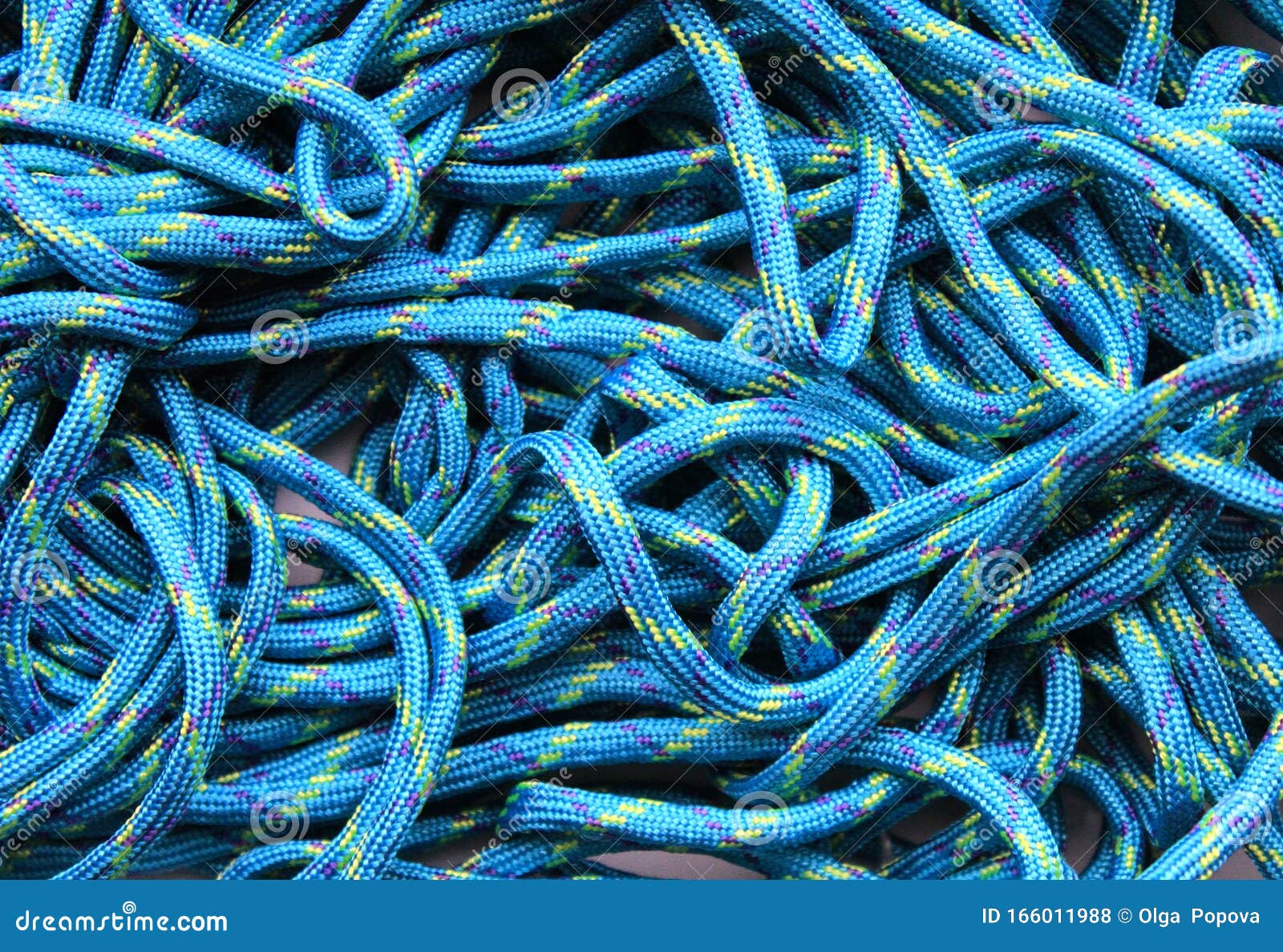 Blue Paracord Background and Texture Stock Photo - Image of abstract,  cable: 166011988