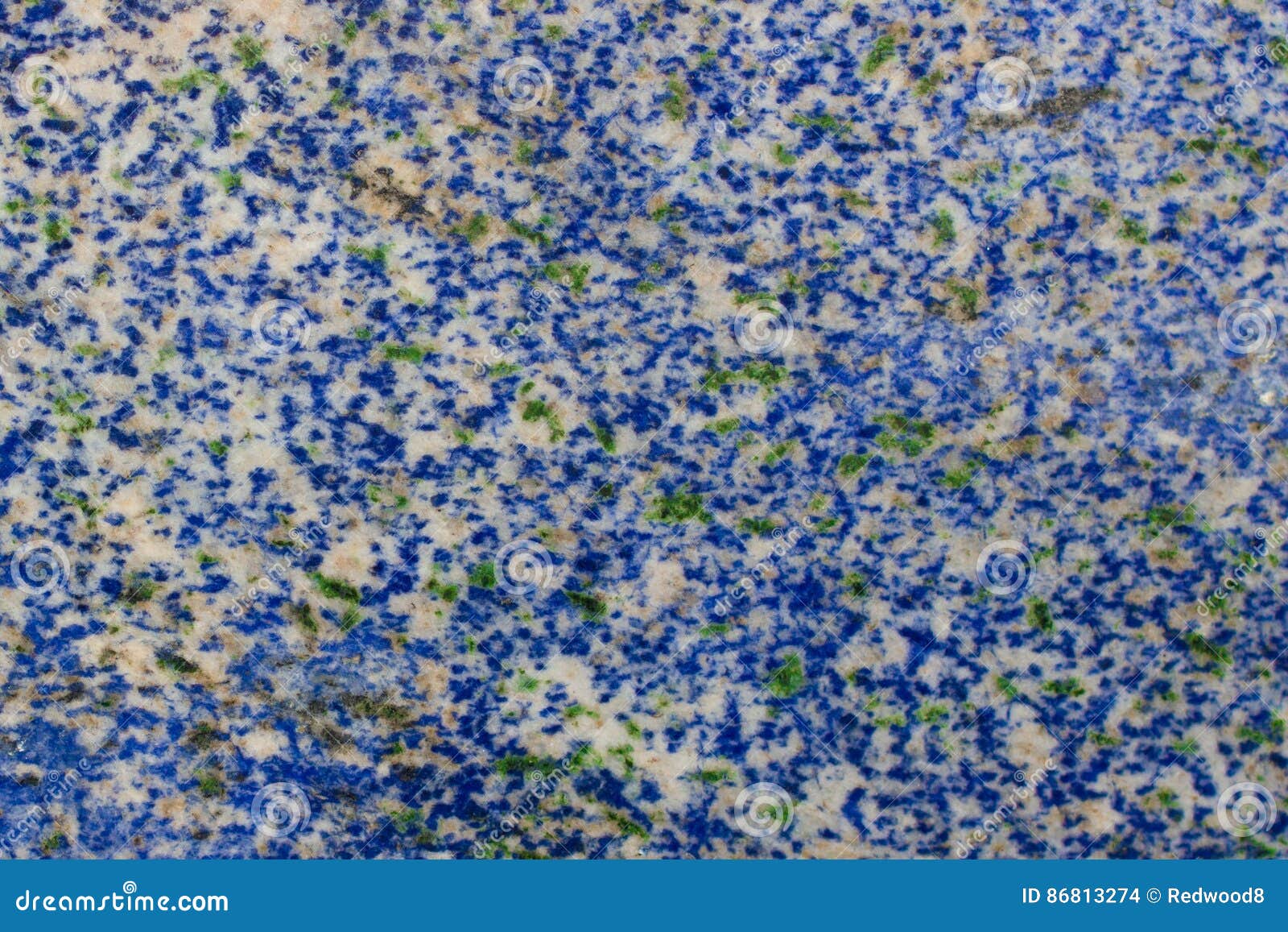 Bright Blue Speckled Granite Stock Photo Image of background, shades 86813274