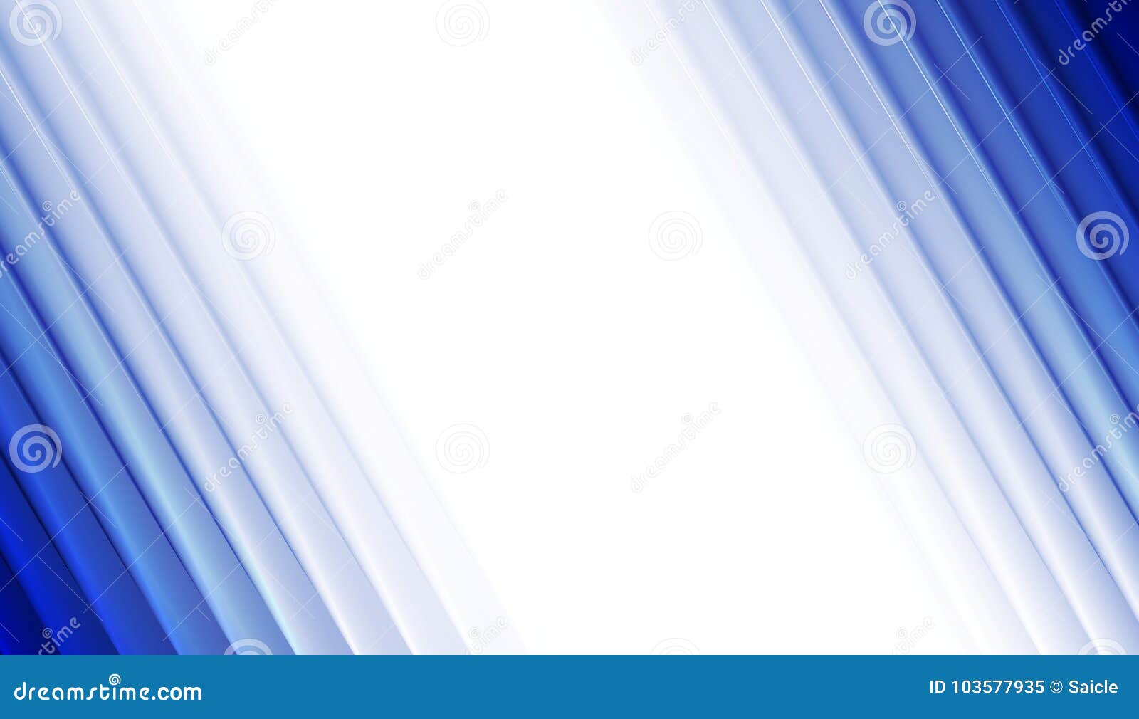 Bright Blue Stripes Abstract Background Stock Vector Illustration of