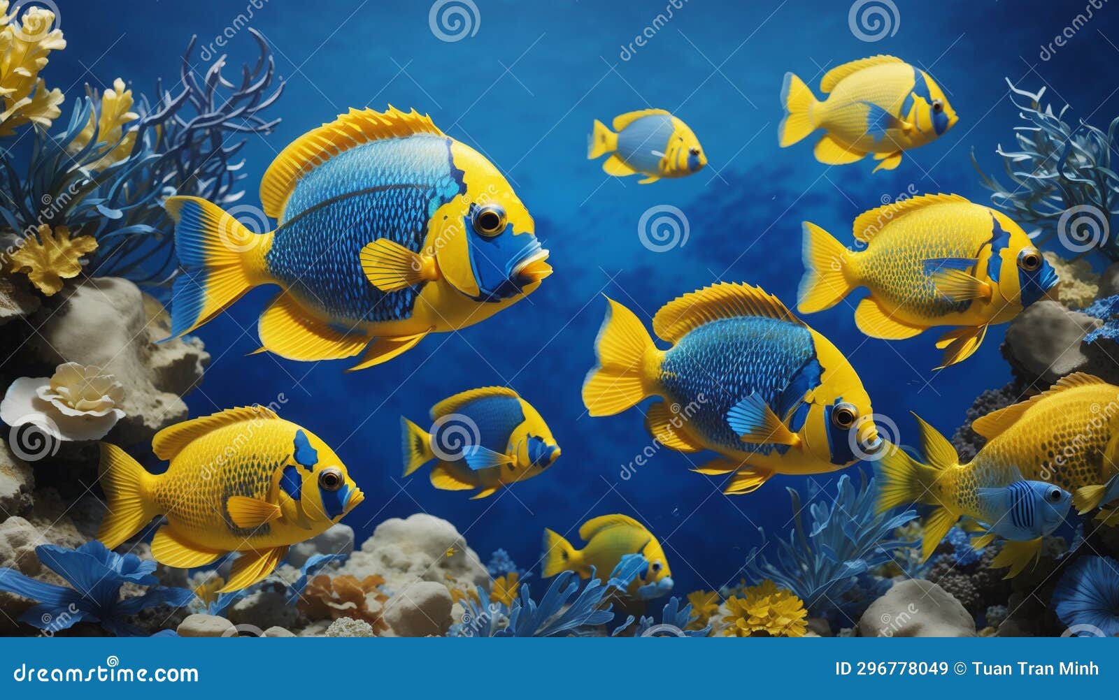 Tropical Fish stock image. Image of bright, reef, coral - 296778049