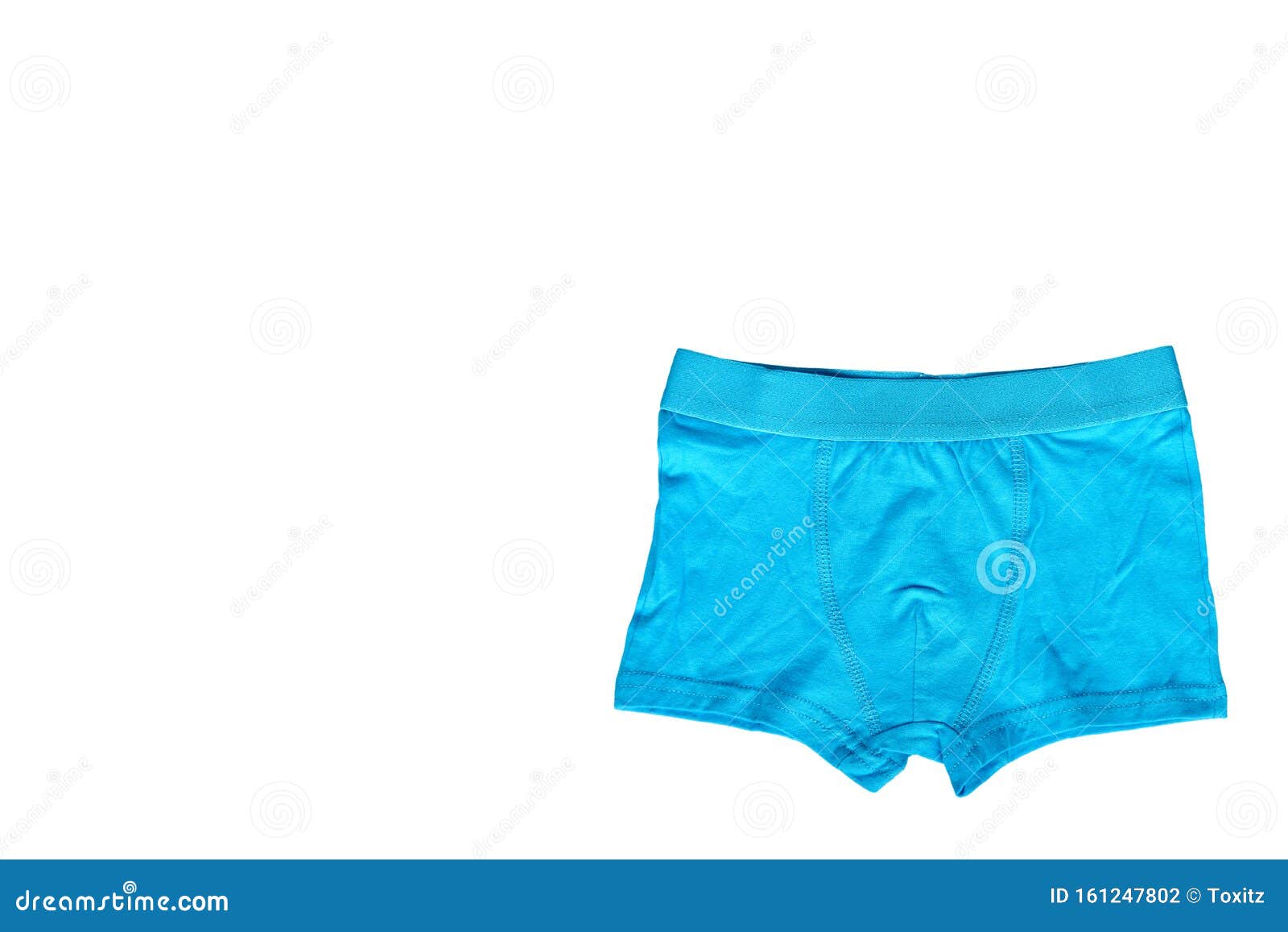 Bright Boxer Underwear, Cotton Pants. Isolated Background Stock Photo ...