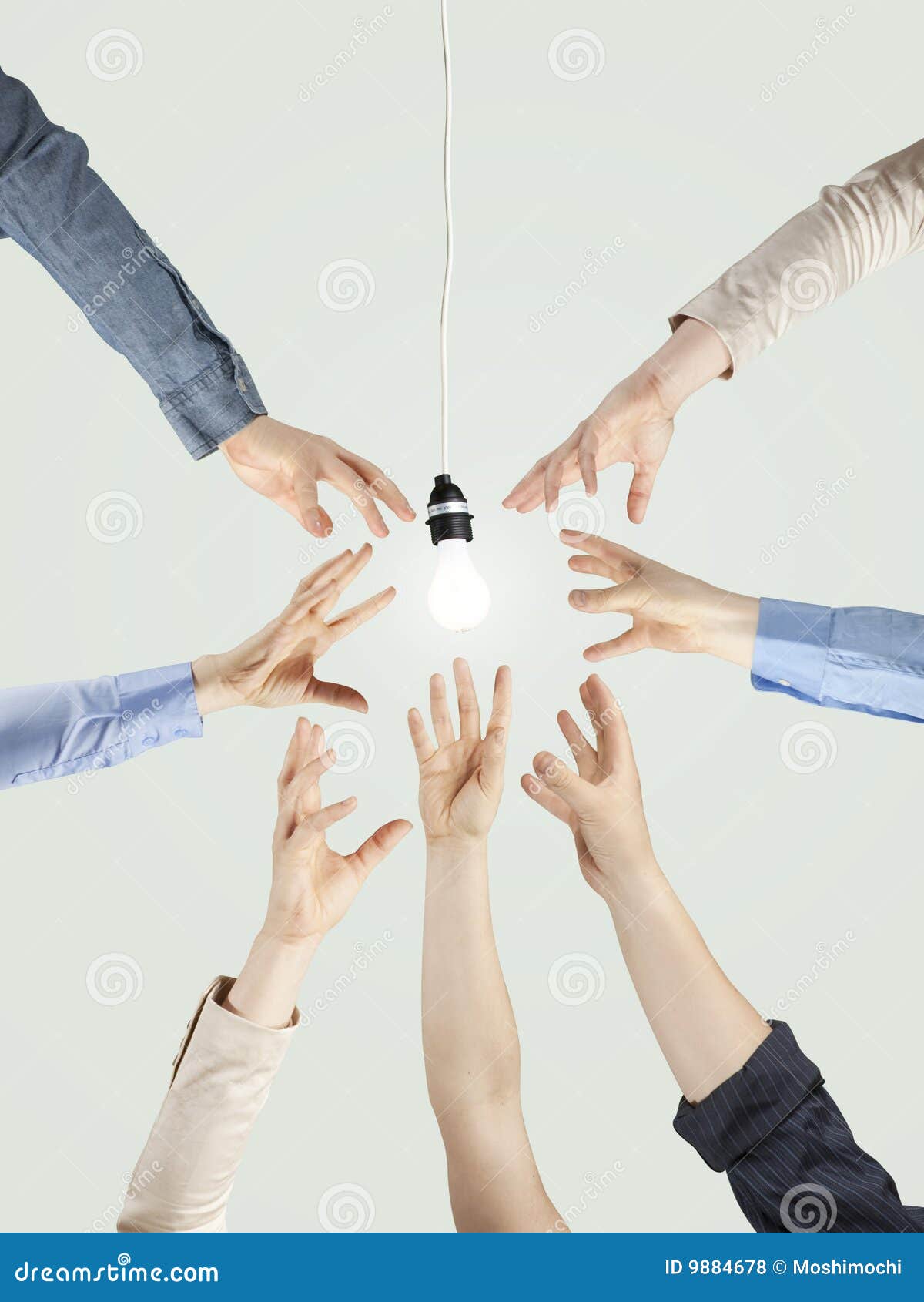 Bright bunch stock photo. Image of electricity, business 9884678