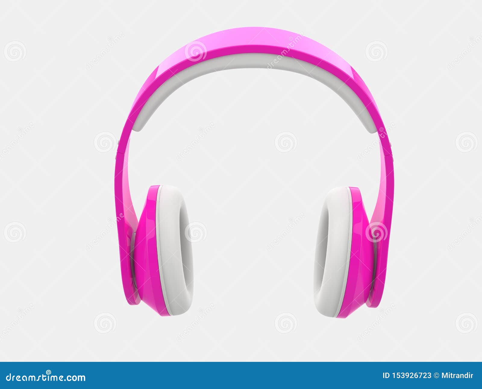 pink headphones clipart dreamstime
