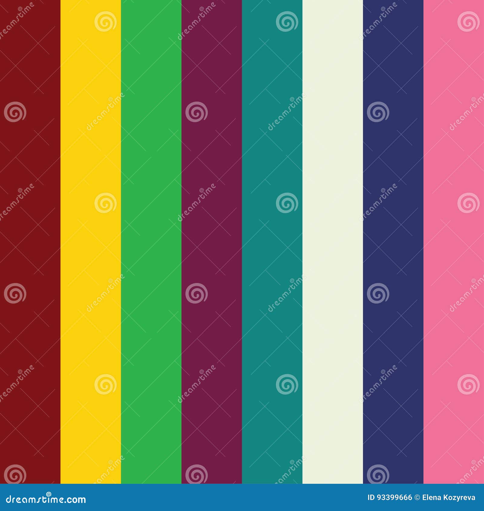 Bright Colorful seamless stripes pattern. Abstract vector background.