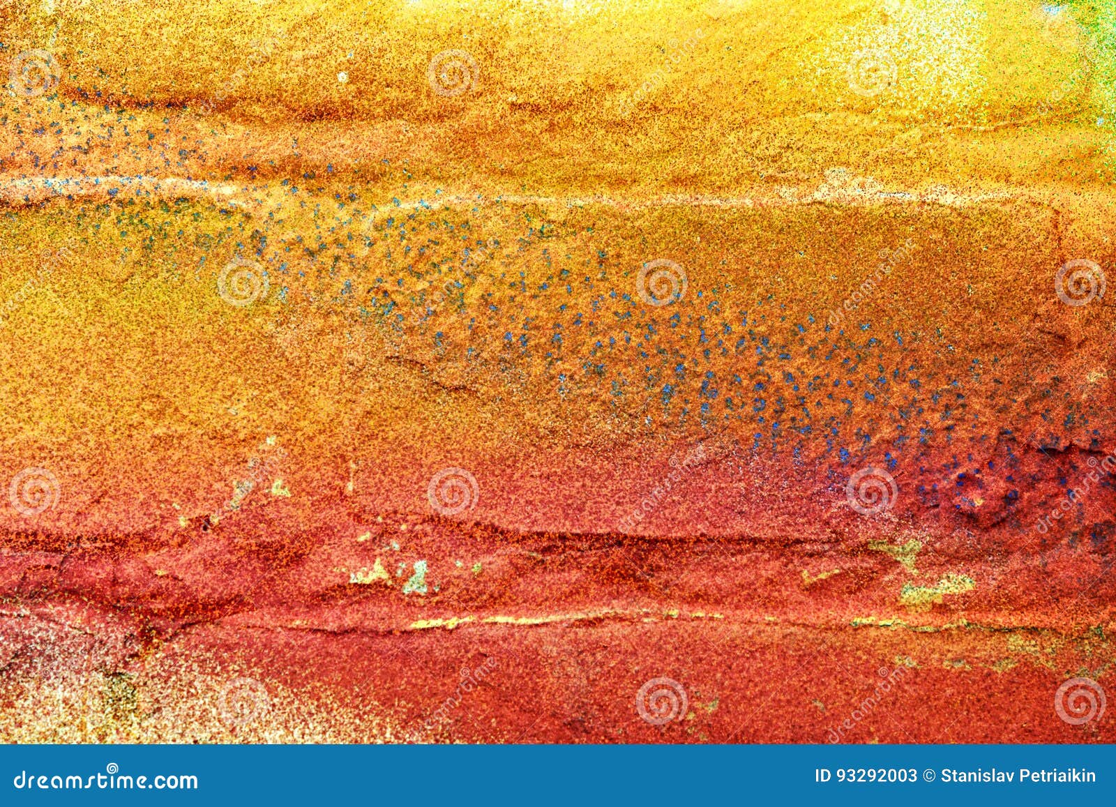 Bright Colorful Unique Abstract Background Stock Image Image of
