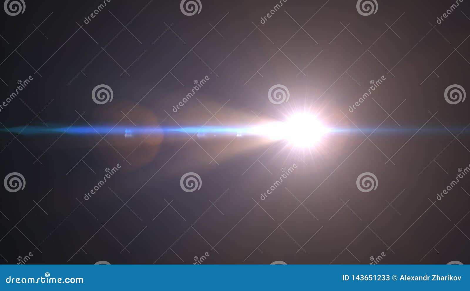 Bright Coloured Flashes on a Black Background Stock Image Image of