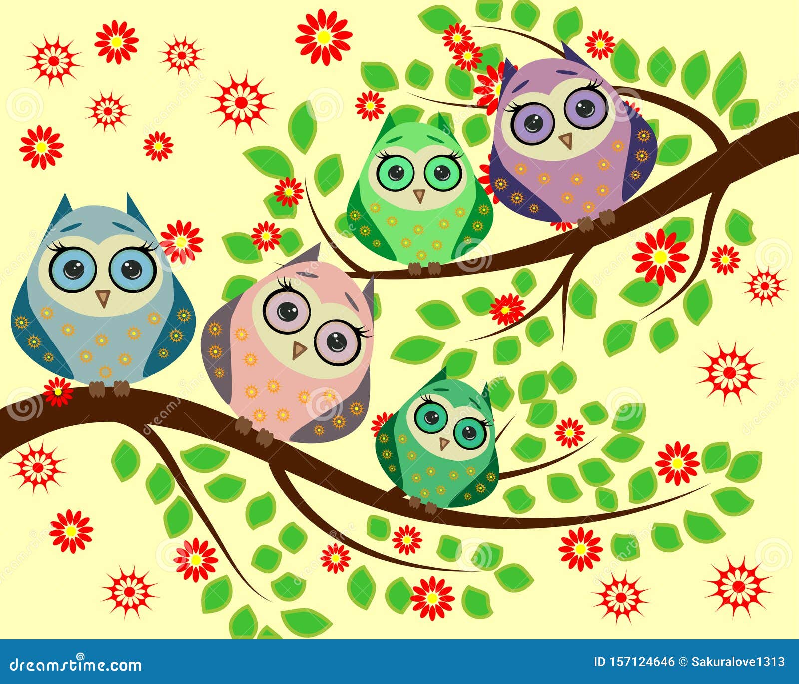 153 Cute Cartoon Owls Stock Photos - Free & Royalty-Free Stock Photos from  Dreamstime