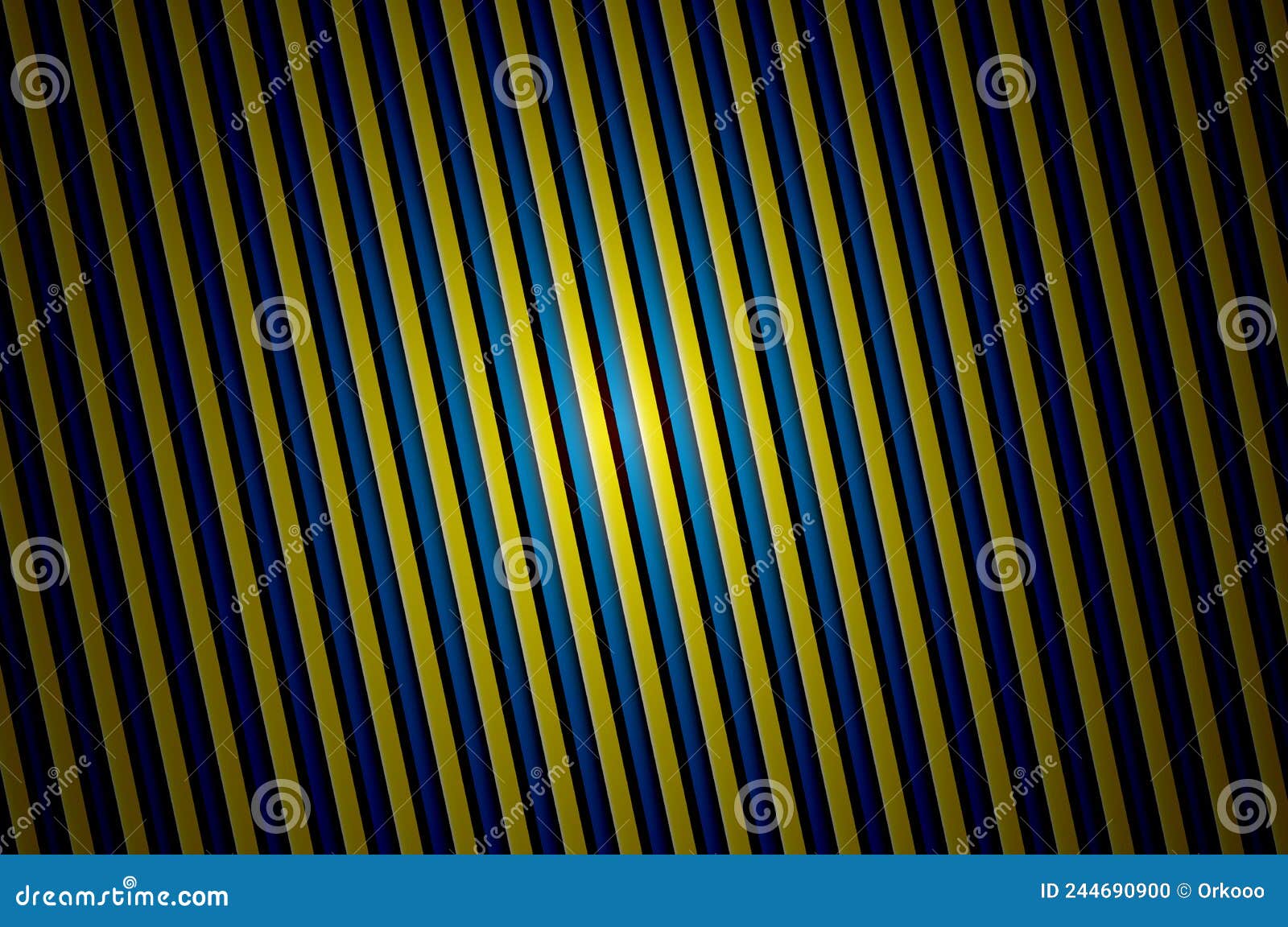 Bright Diagonal Stripes, Blue and Yellow, Background, Texture Stock