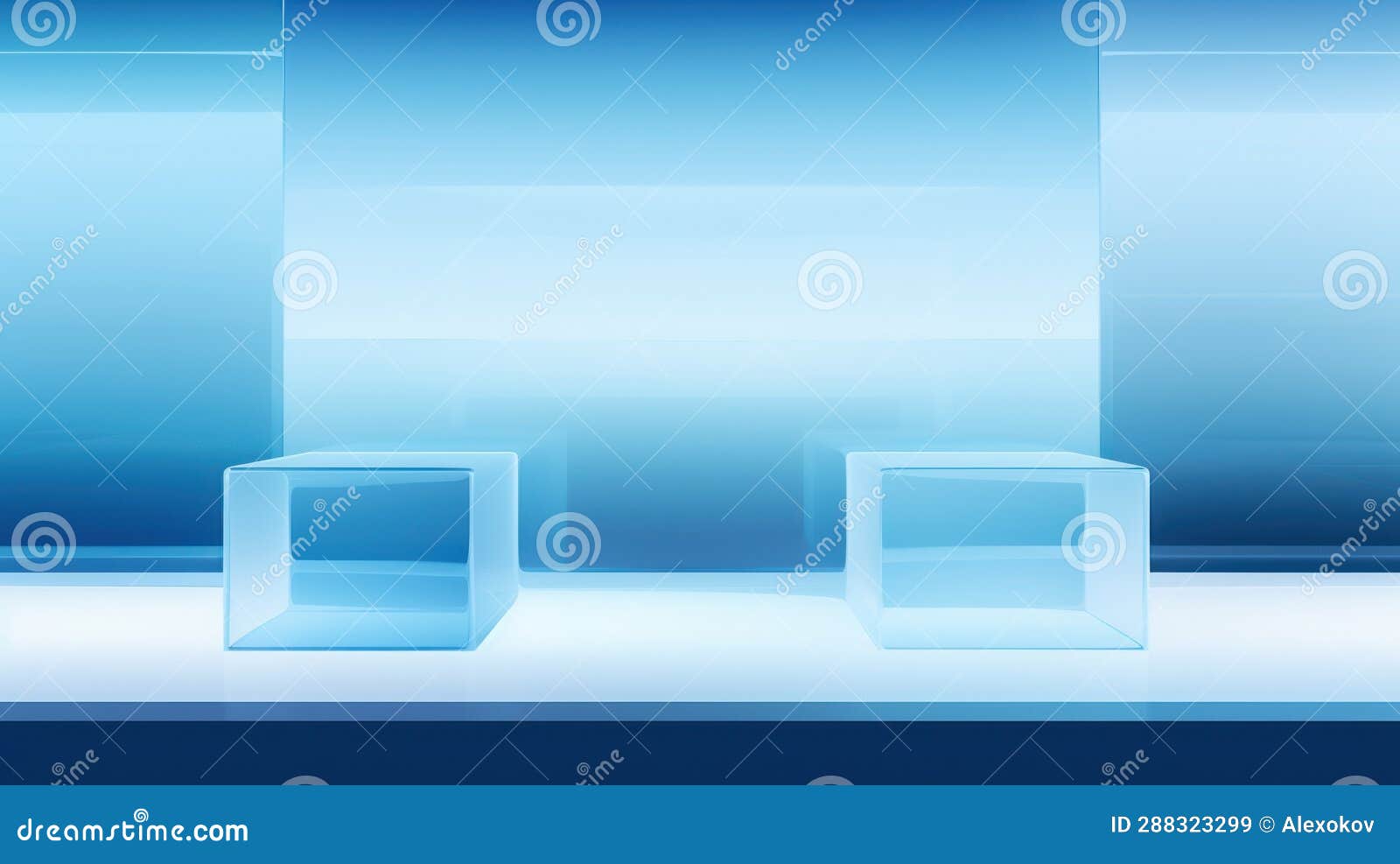 Bright Frosted Glass Effect Virtual Background AI Generated Stock Illustration Illustration of