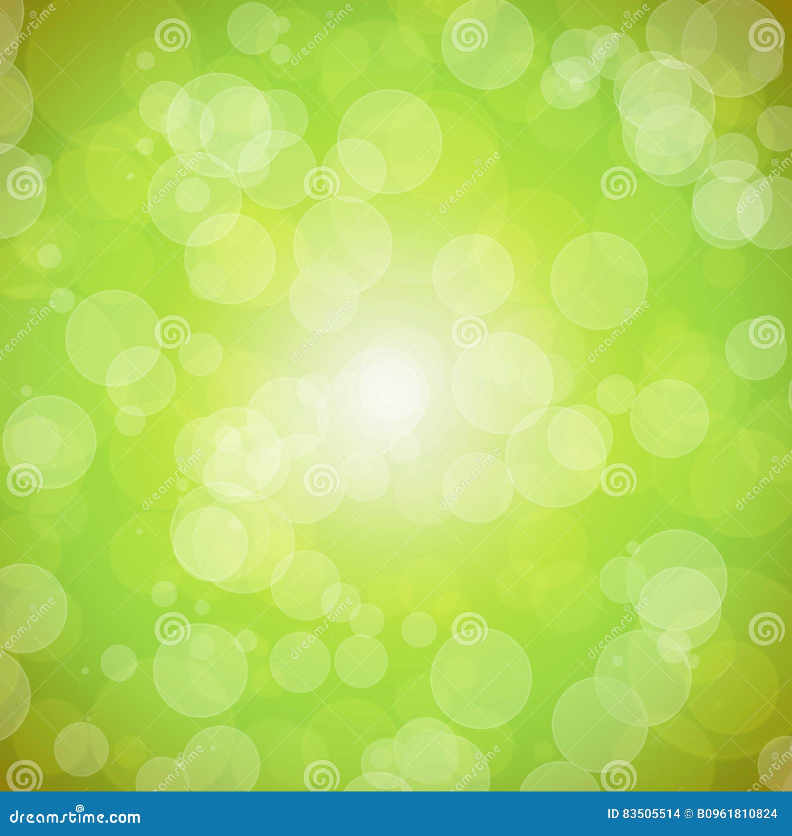 Bright Green Background with Bokeh. Spring. Easter. Stock Photo - Image of  easter, pleasant: 83505514