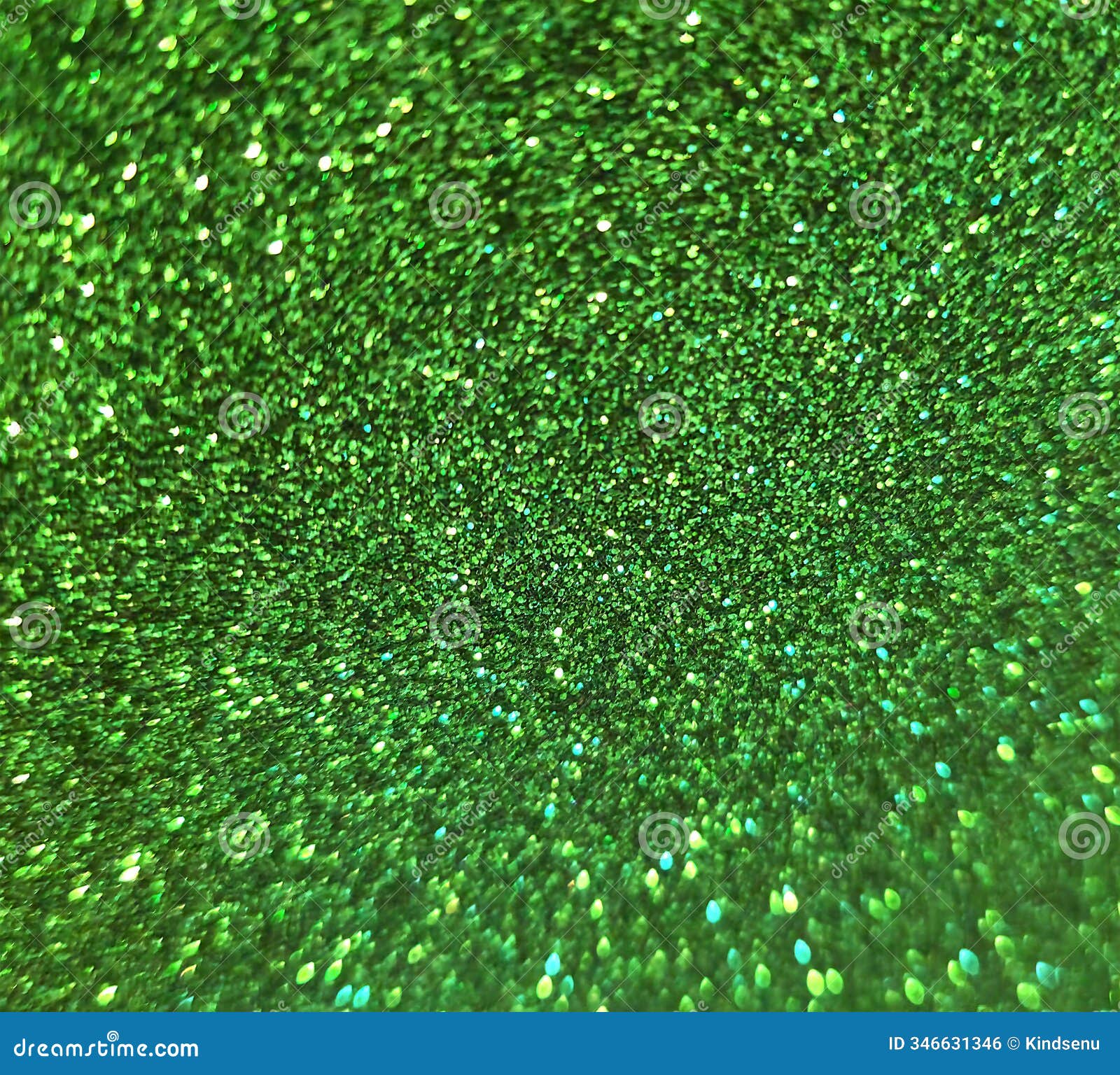 bright green glittery background