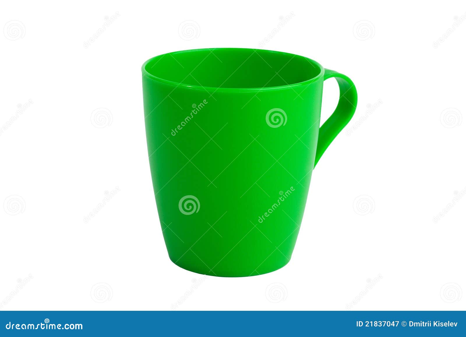 Bright green cup stock image. Image of plastic, studio 21837047