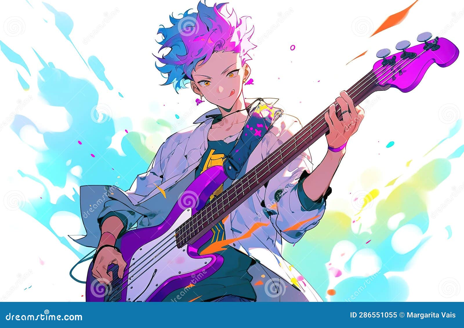 Steam WorkshopBeautiful Anime Girl with a Bass Guitar