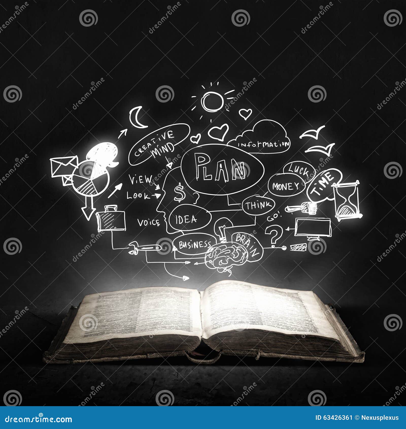 Bright light of education stock image. Image of open 63426361