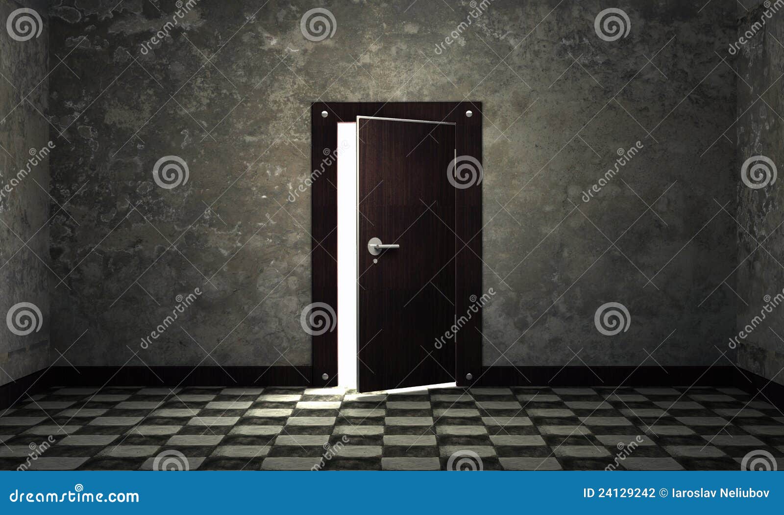 through the white door through the white door