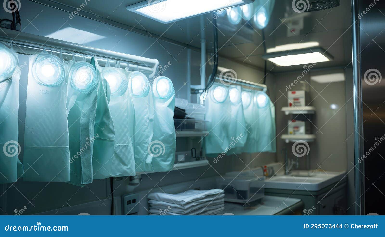 Bright Medical Sterilization Room Stock Photo Image of facility