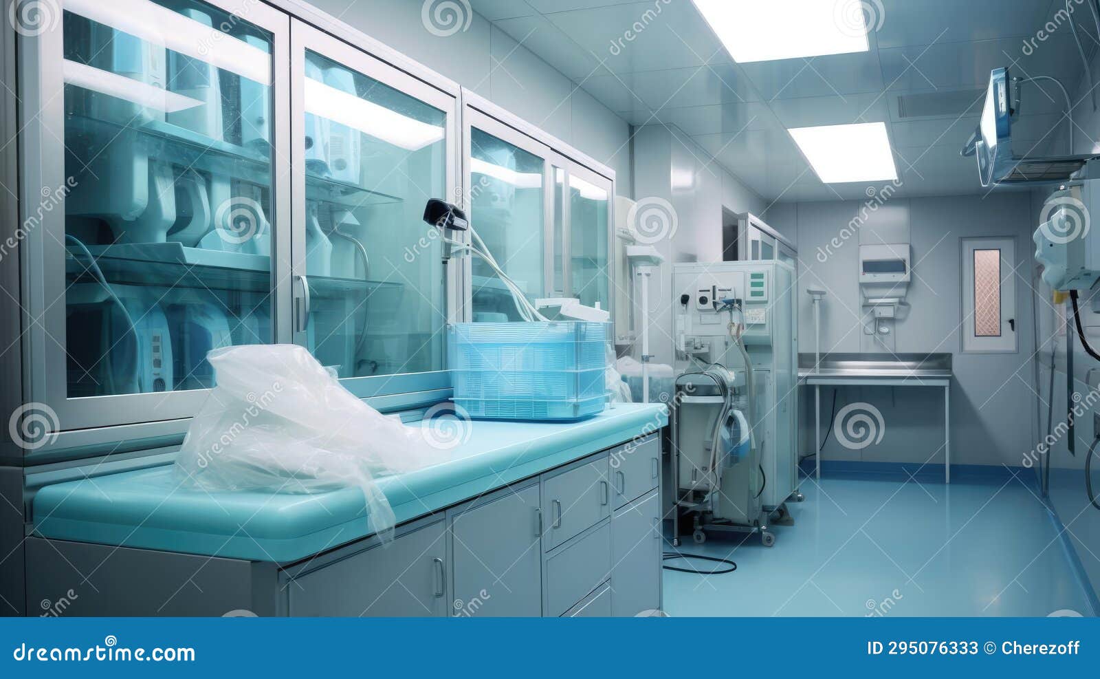Bright Medical Sterilization Room Stock Image Image of laboratory