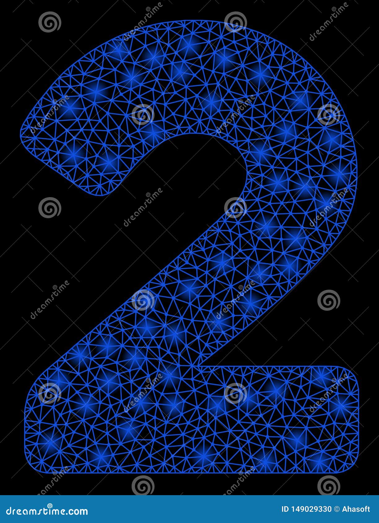 bright mesh carcass 2 digit with flare spots