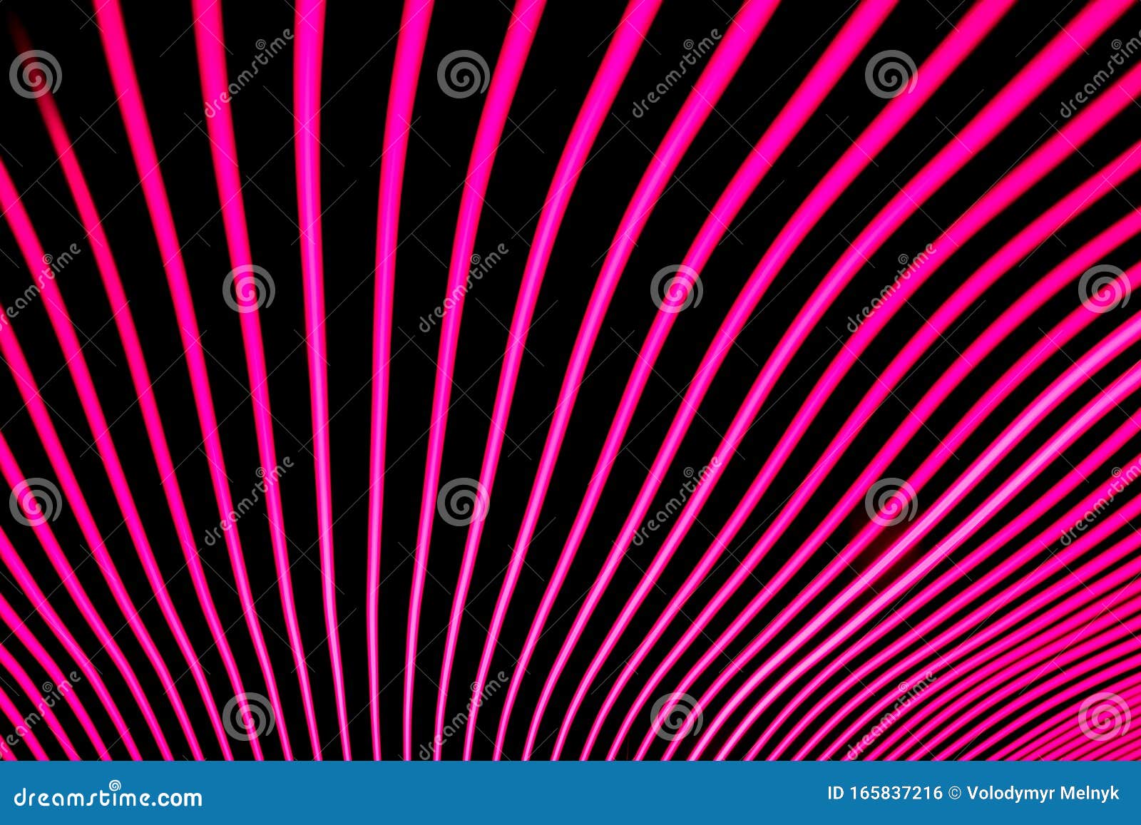 bright neon line ed background, shot with long exposure, pink