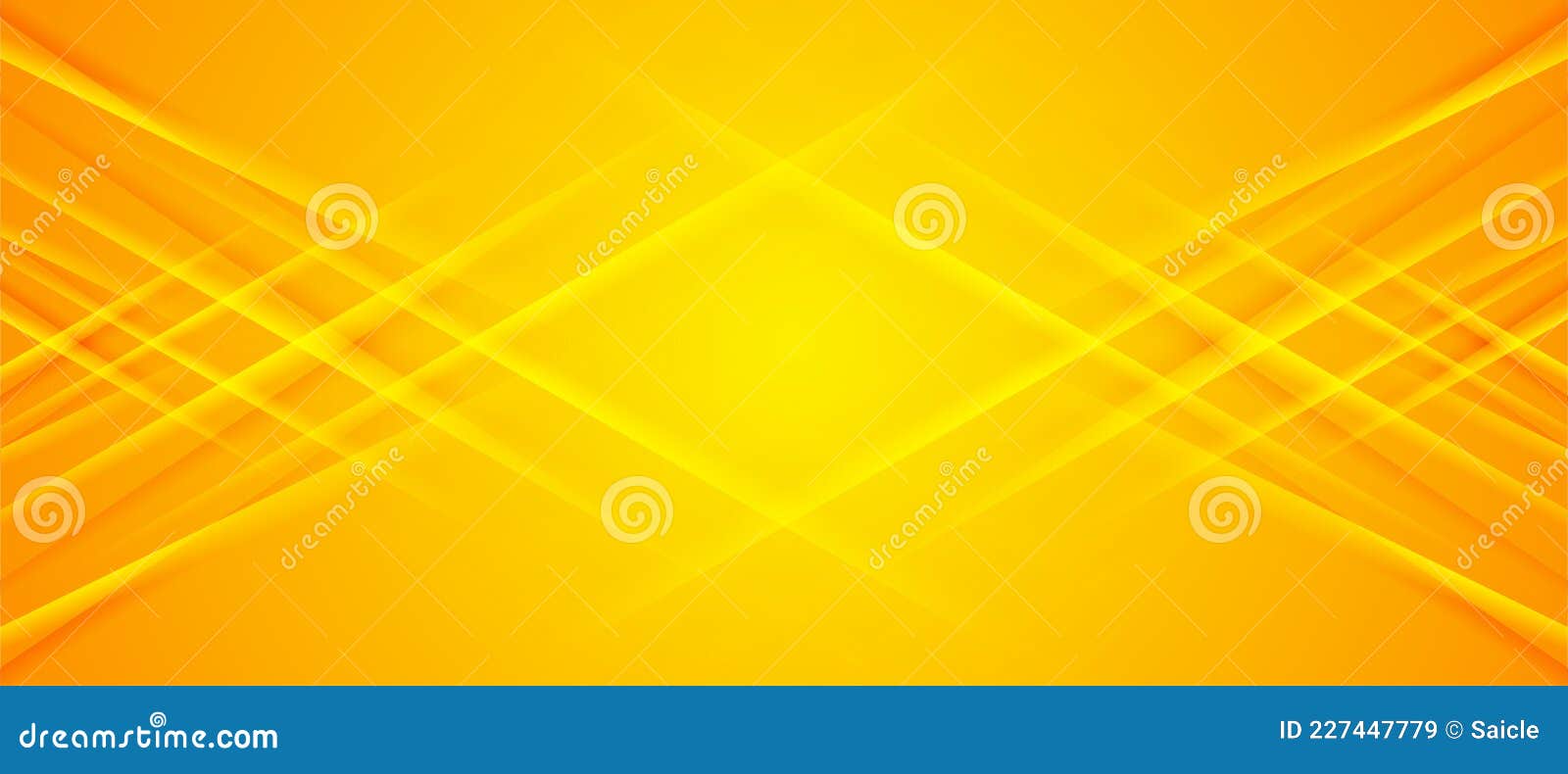 Bright Orange Shiny Glossy Geometric Lines Abstract Background Stock