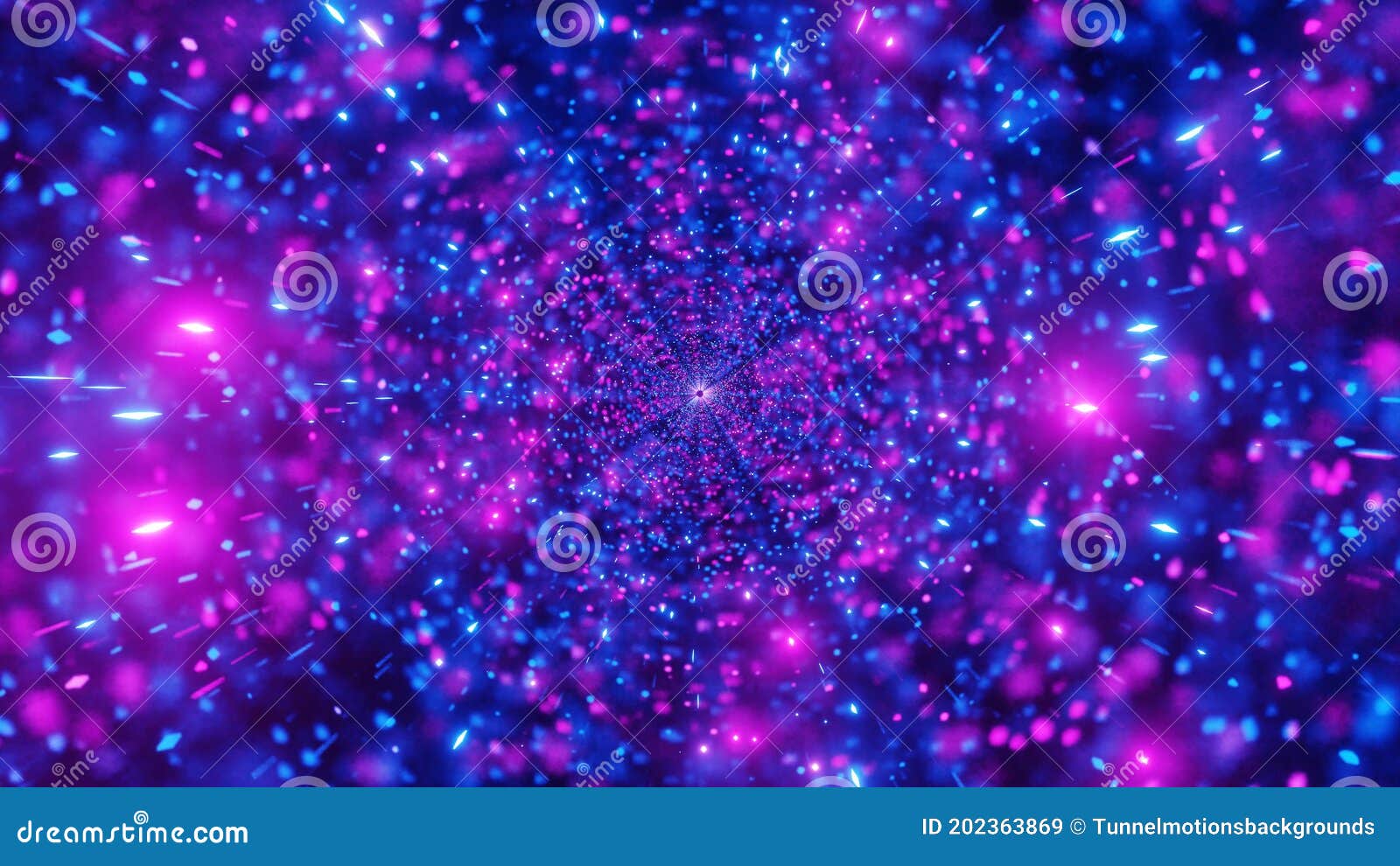 Bright Particles Space Galaxy 3d Illustration Background Wallpaper Stock  Illustration - Illustration of tunnelmotions, pink: 202363869