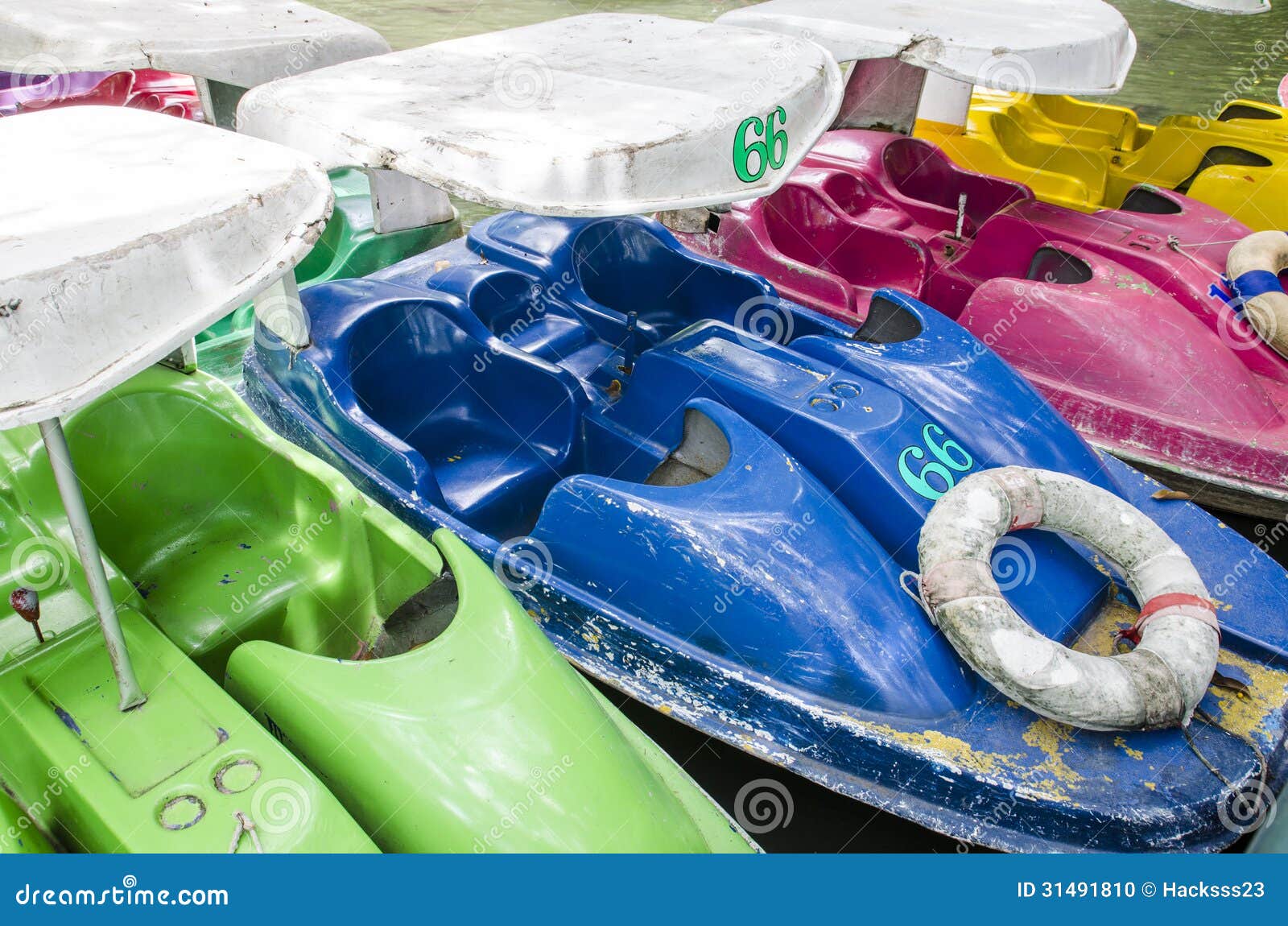 A bright pedal boats stock photo. Image of pedal, activity 31491810