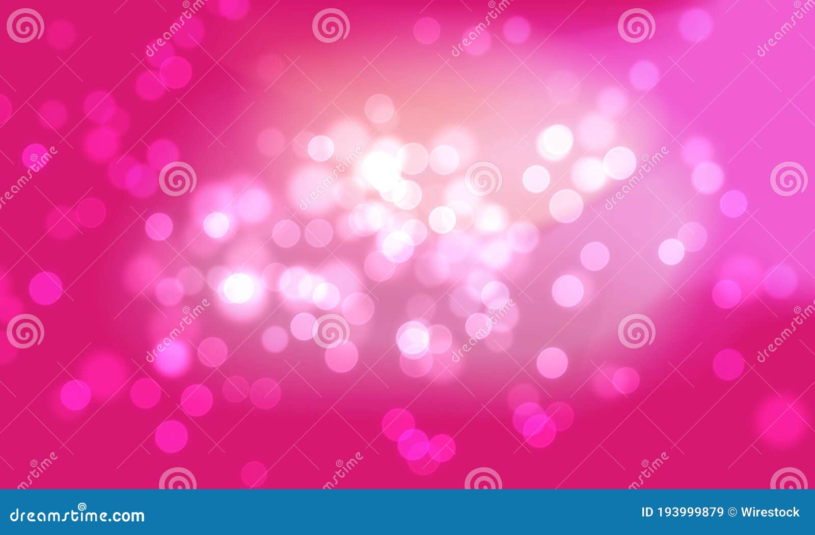 Bright Pink Background with White Bokeh Lights for Wallpapers Stock ...