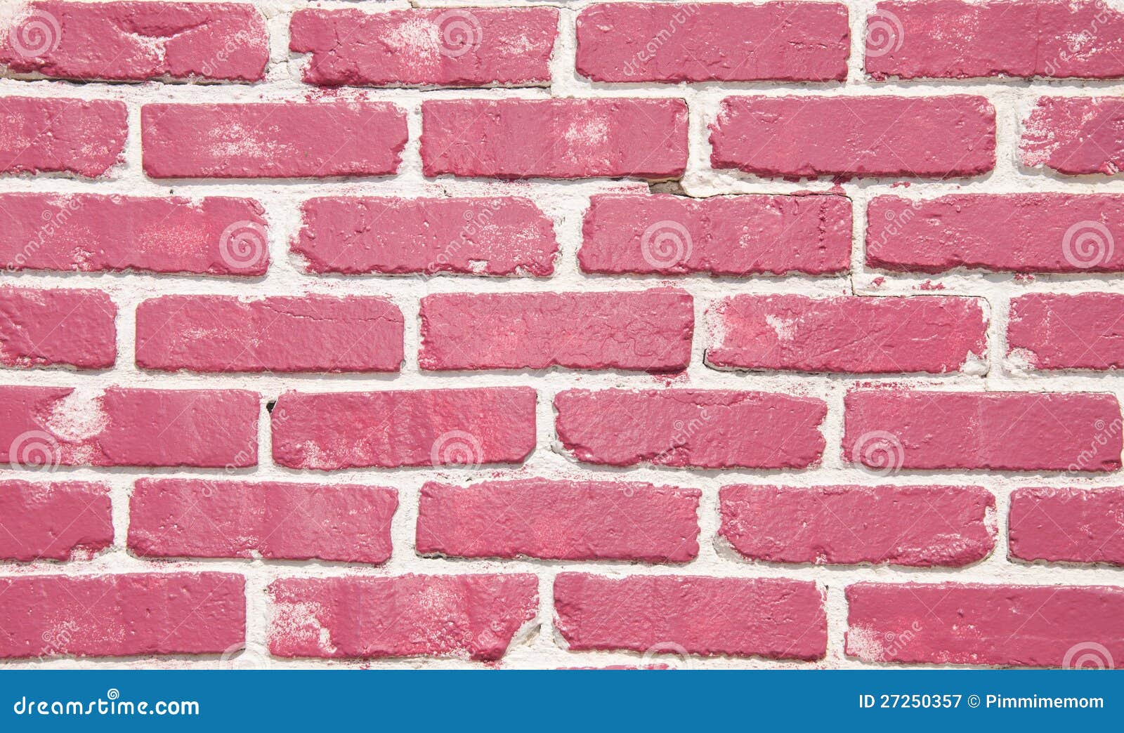 Bright pink brick wall stock image. Image of surprising 27250357