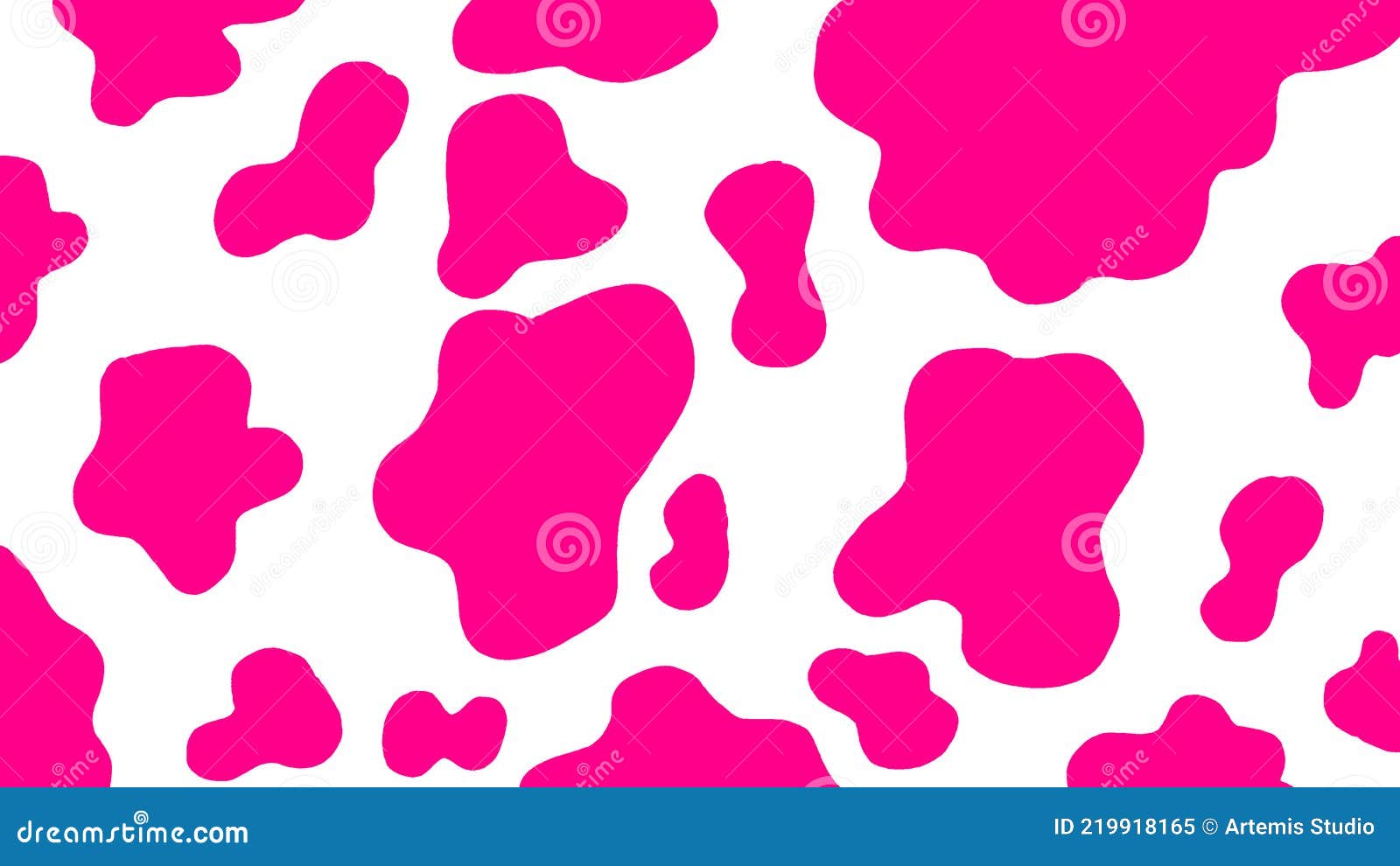 Pastel pink cow print Wallpaper Download  MOONAZ