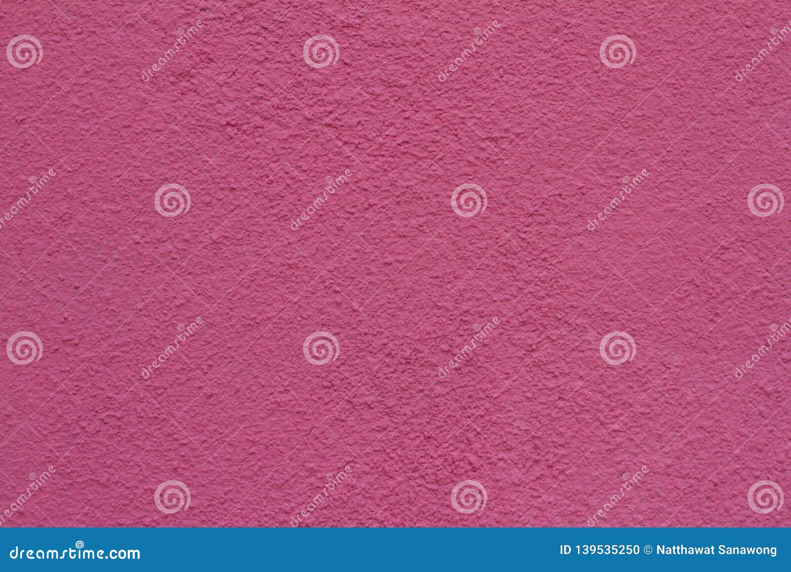 Bright Pink Walls of the House for the Background and Design Stock