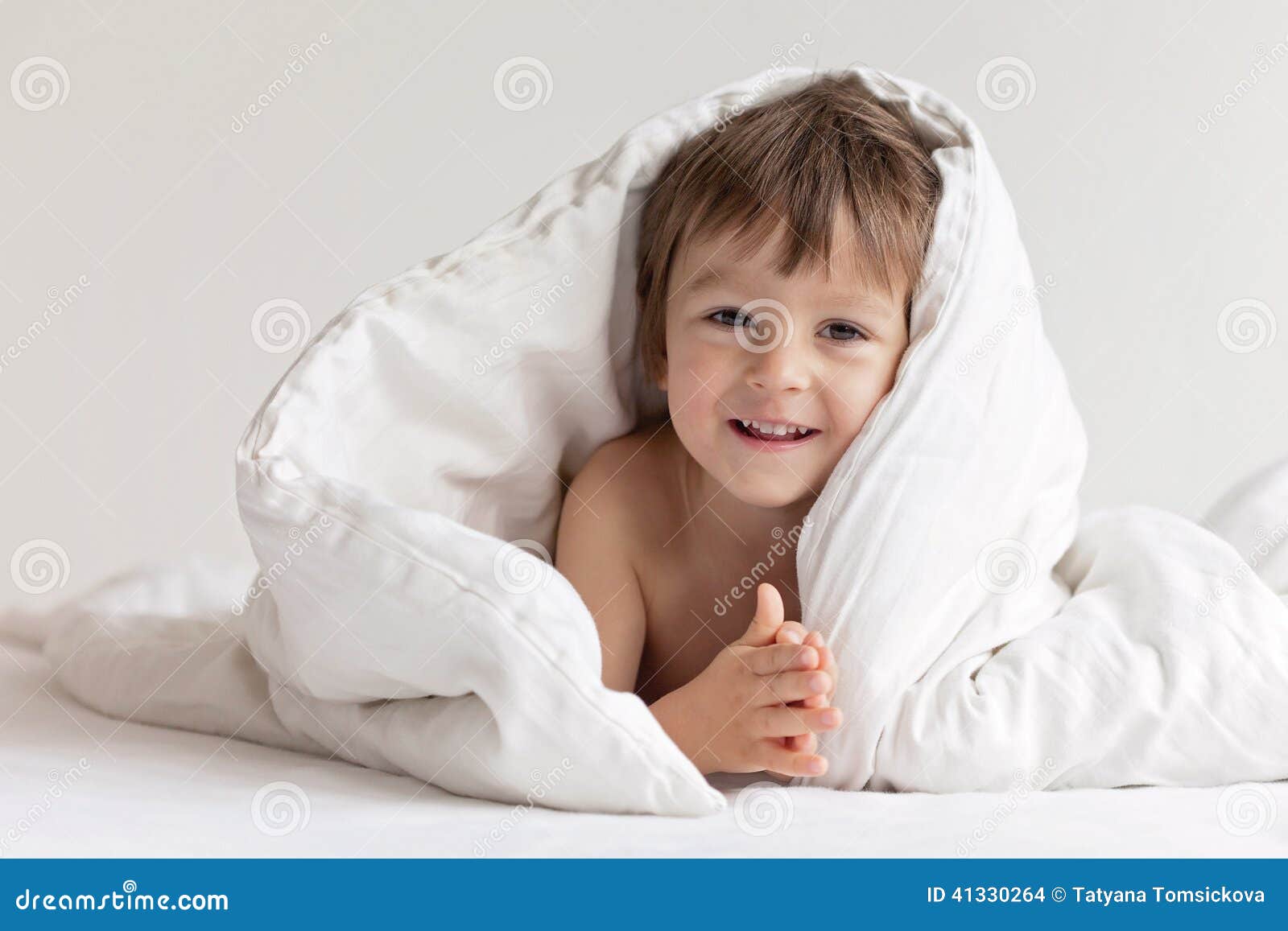 Bright Portrait of Adorable Cute Little Boy Stock Photo Image of