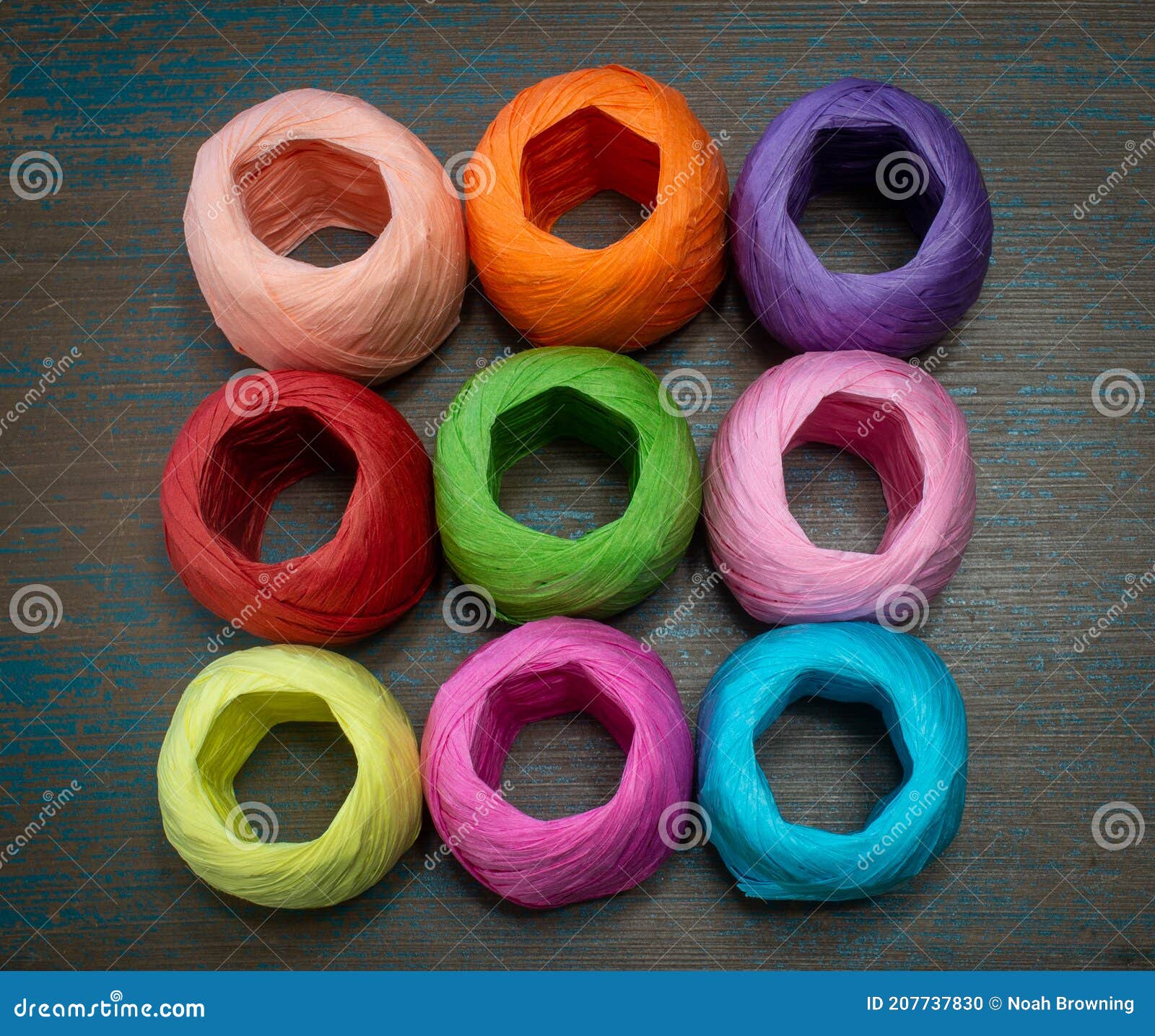 Raffia stock photo. Image of painted, wood, rainbow 207737830