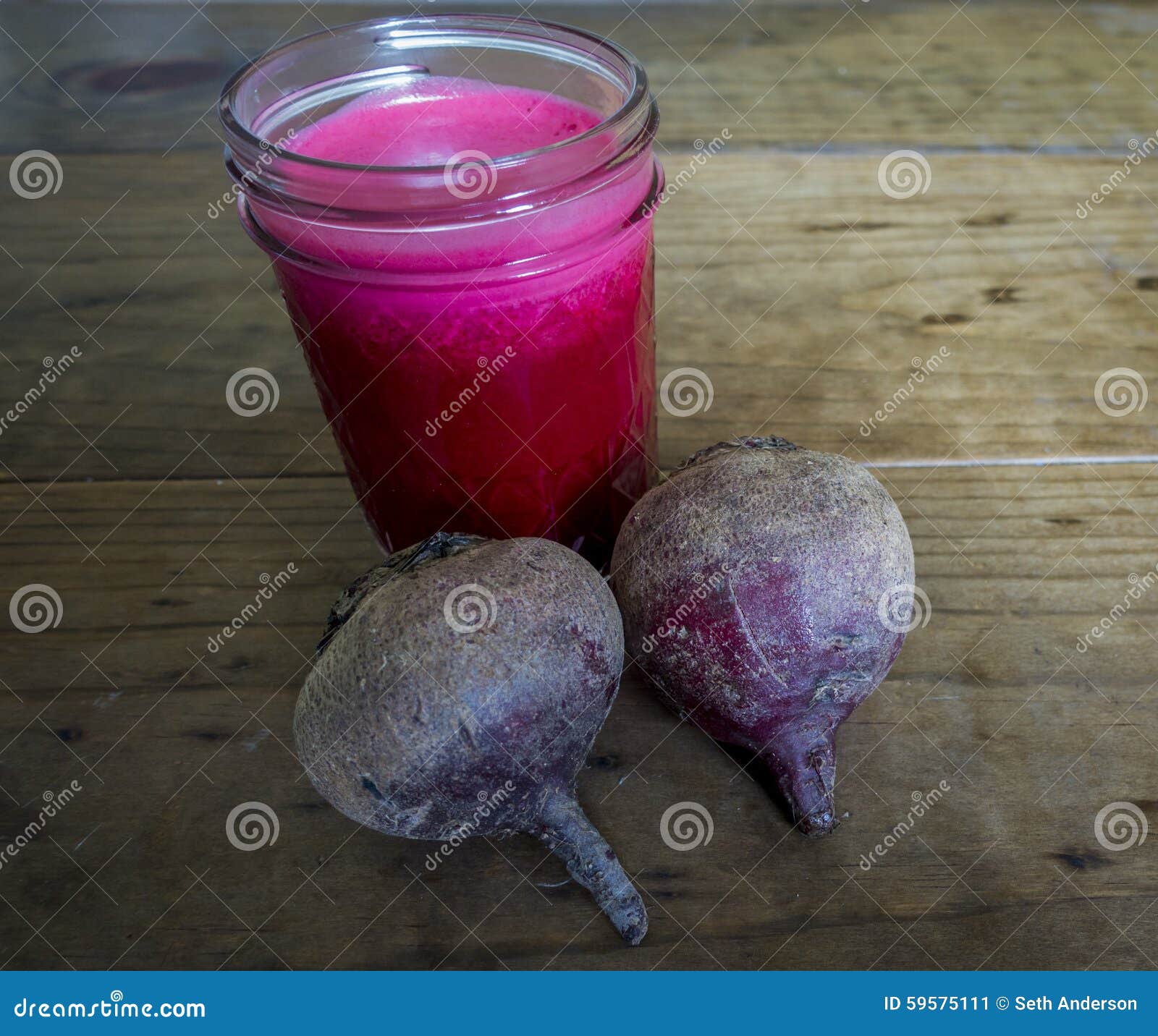 Bright Red Beet Juice in Mason Jar Stock Image Image of beets, mason