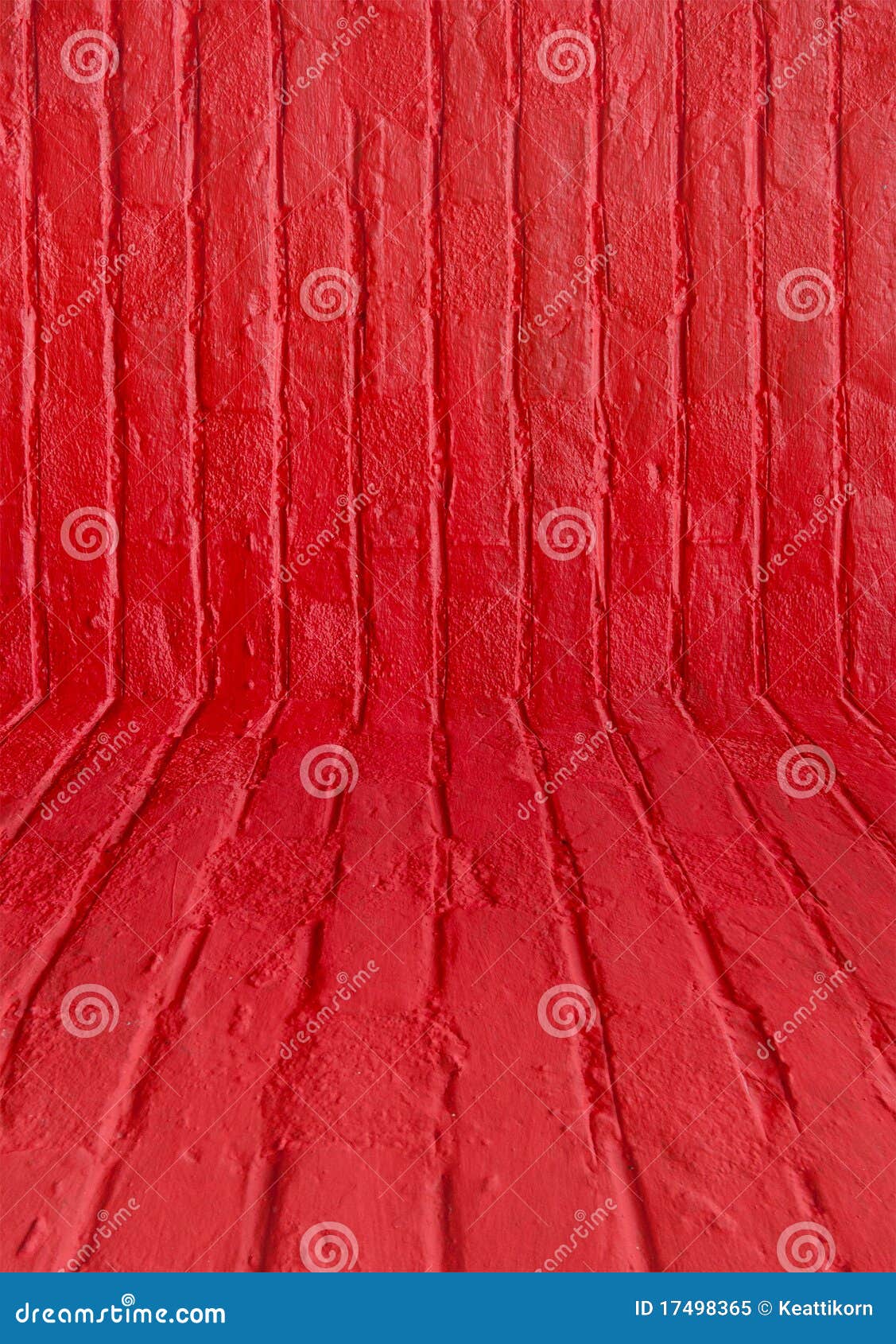 Bright Red Brick Wall stock image. Image of rough, vivid 17498365