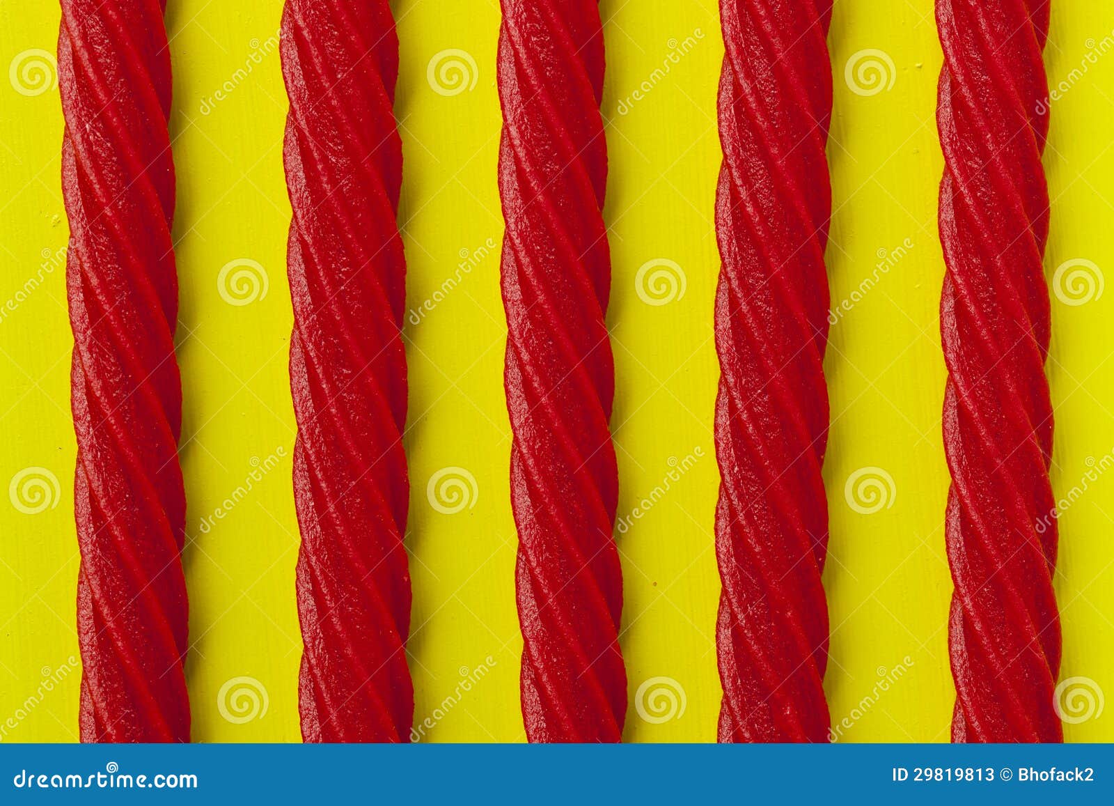 Bright Red Licorice Candy stock image. Image of snack - 29819813