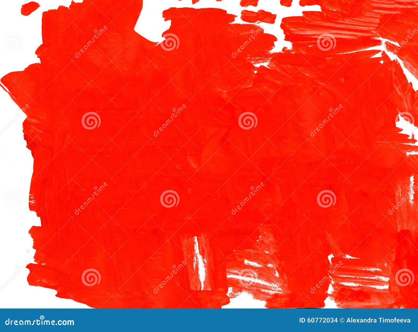 Bright Red Painted Background Stock Illustration Illustration of