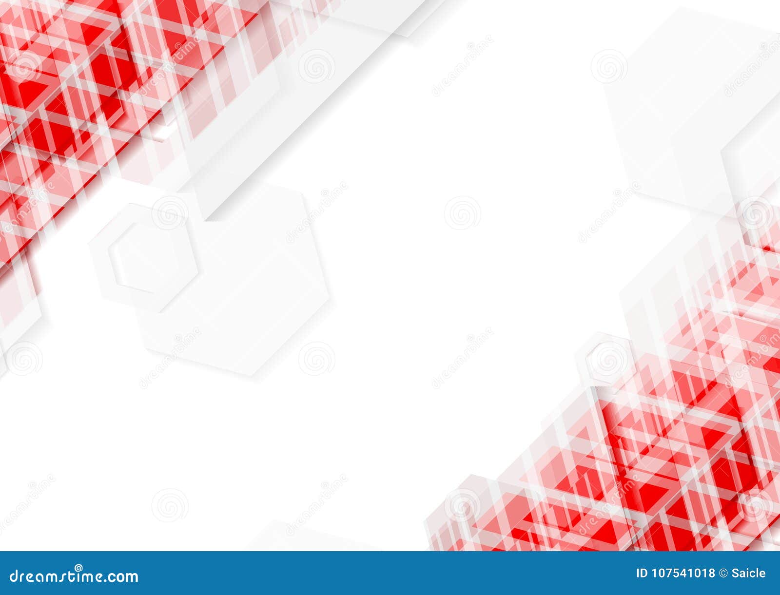 Bright Red and White Abstract Technology Background Stock Vector -  Illustration of gradient, grey: 107541018