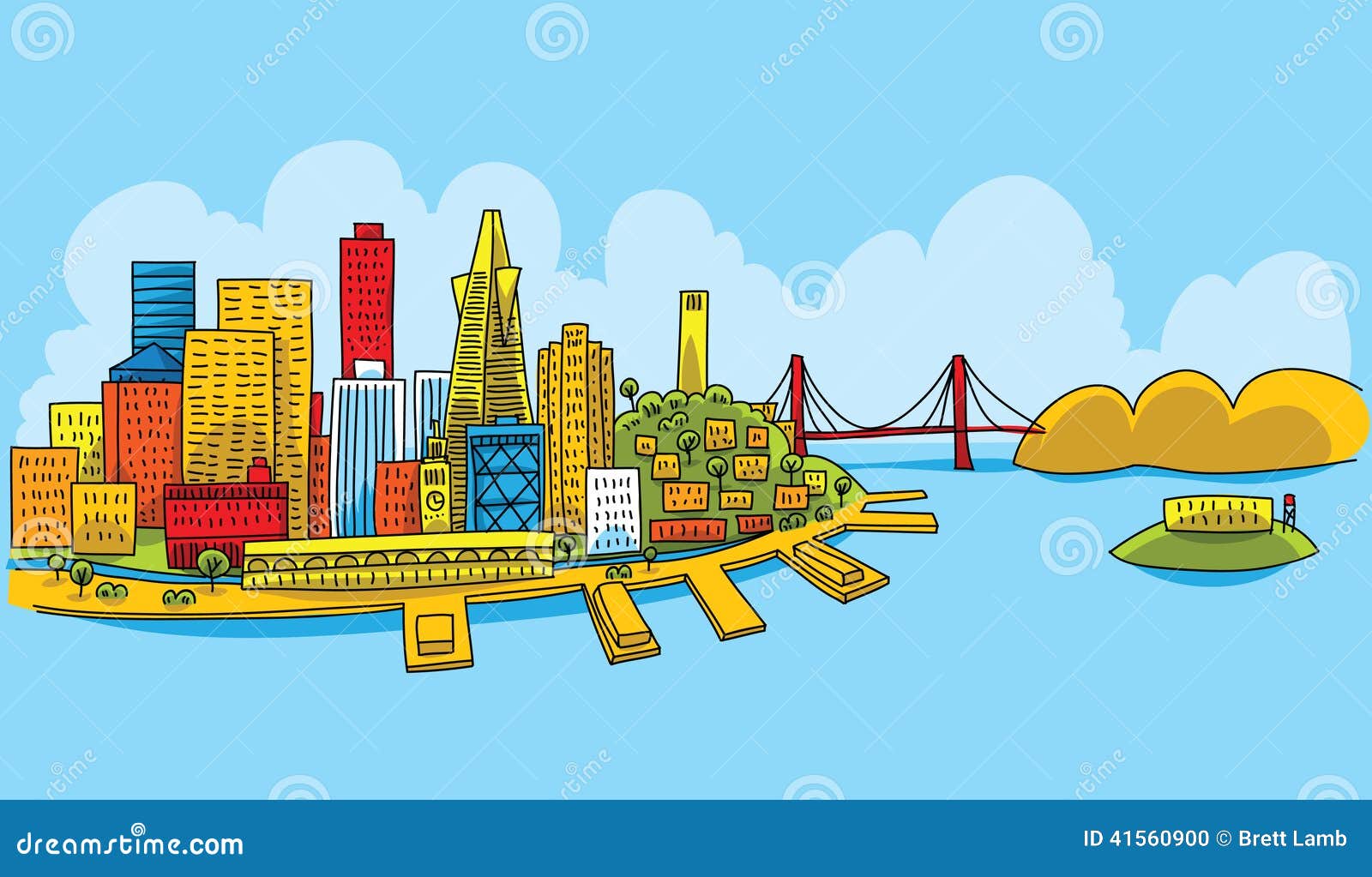 Cartoon San Francisco Stock Illustrations – 440 Cartoon San Francisco Stock  Illustrations, Vectors & Clipart - Dreamstime