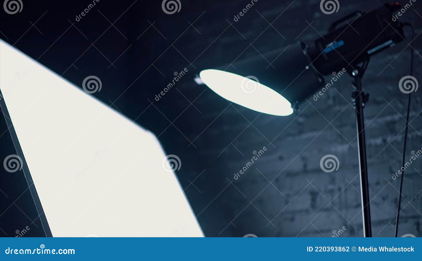 Bright Soffit and a Light Diffuser on a Dark Stylized Wall Background