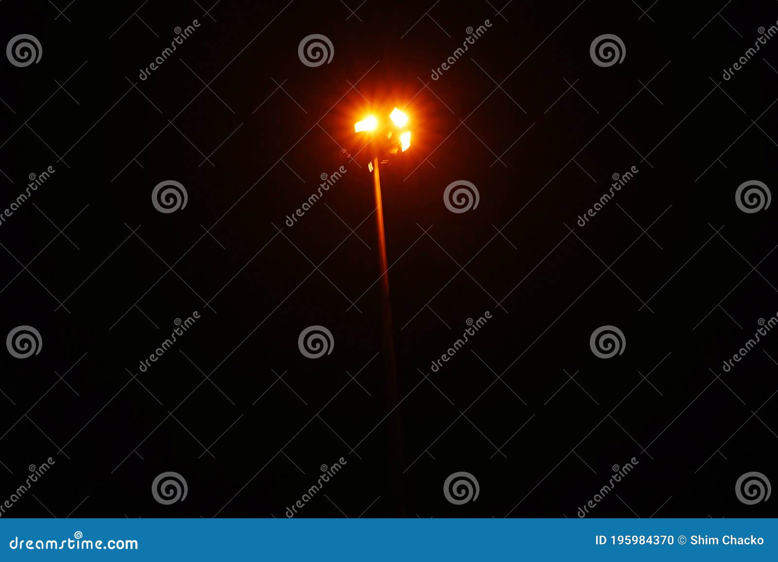 Bright Tungsten Orange Street Light Stock Photo Image of streetlight