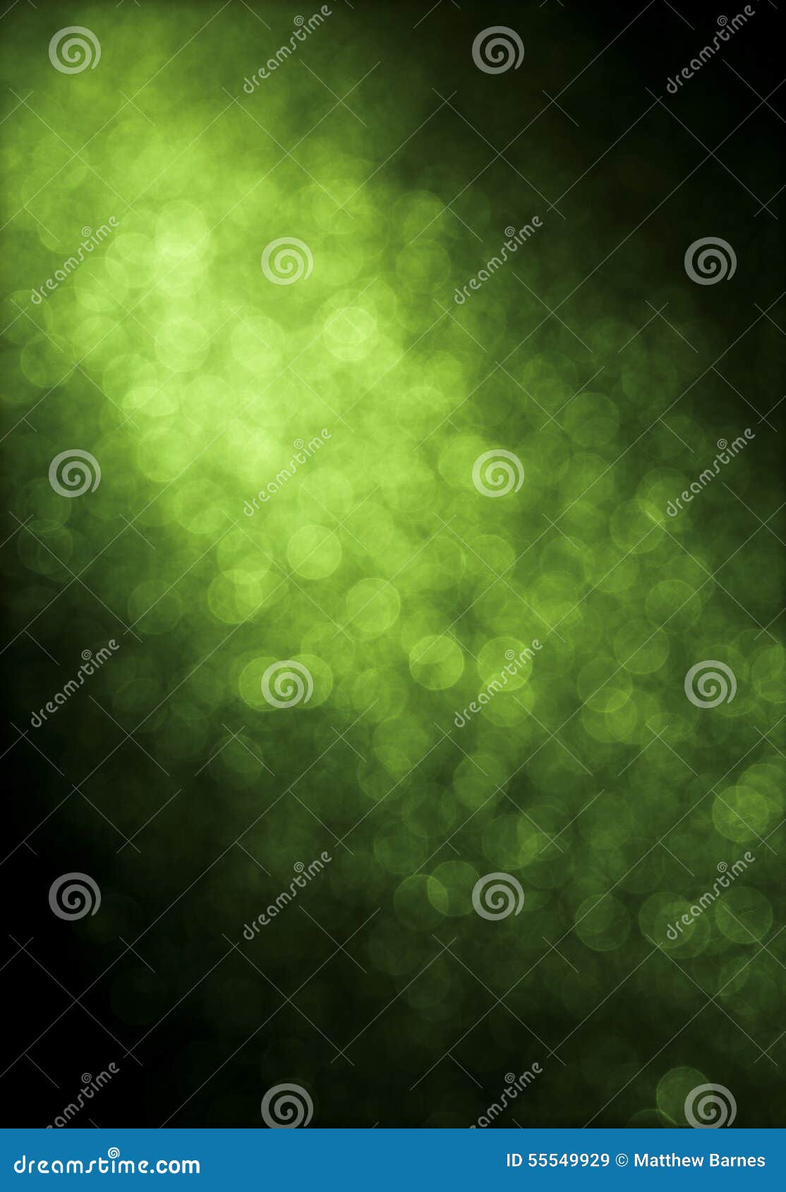 bright unfocused green abstract bokeh background