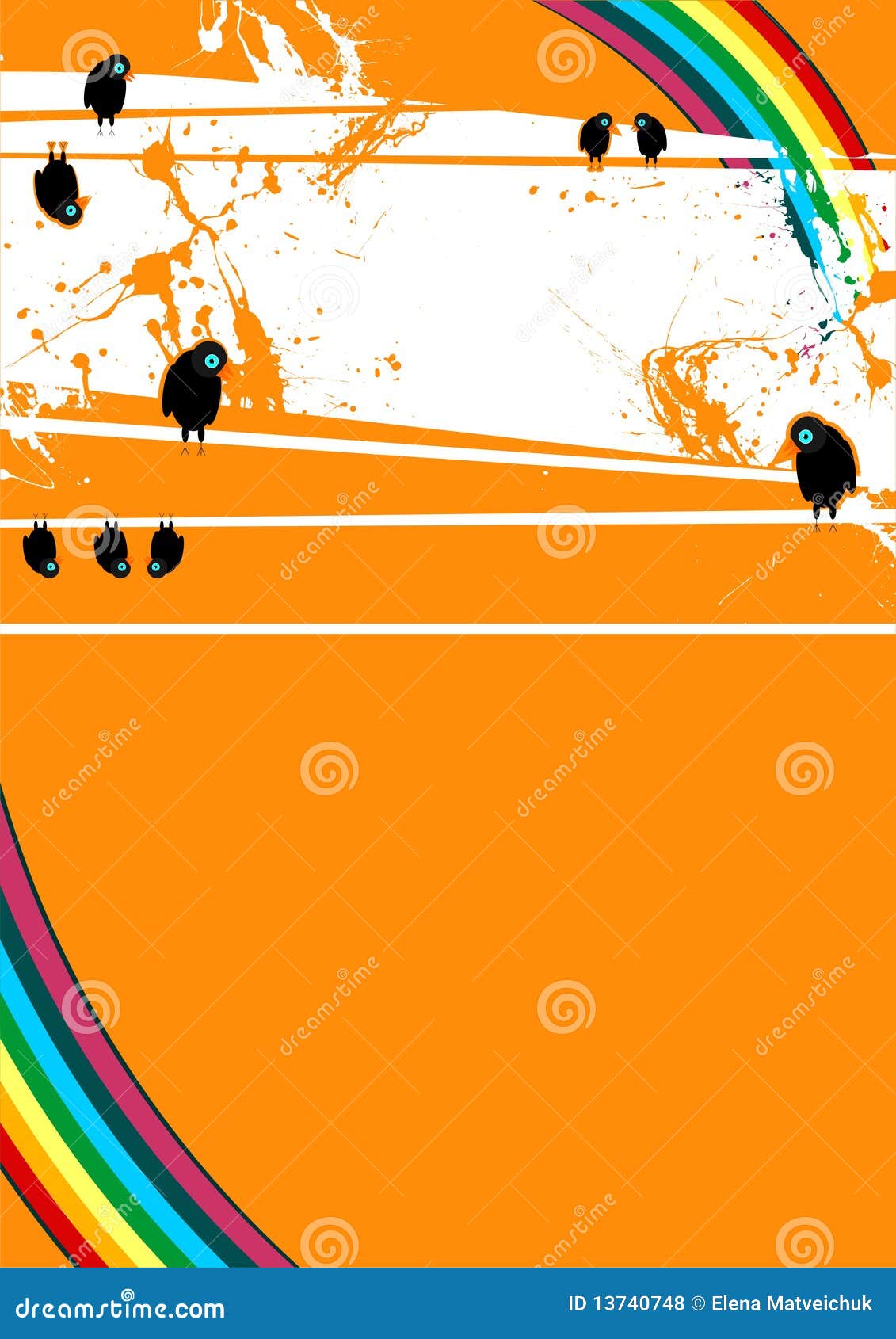 Bright Wallpaper a Template with Stock Vector Illustration of scroll