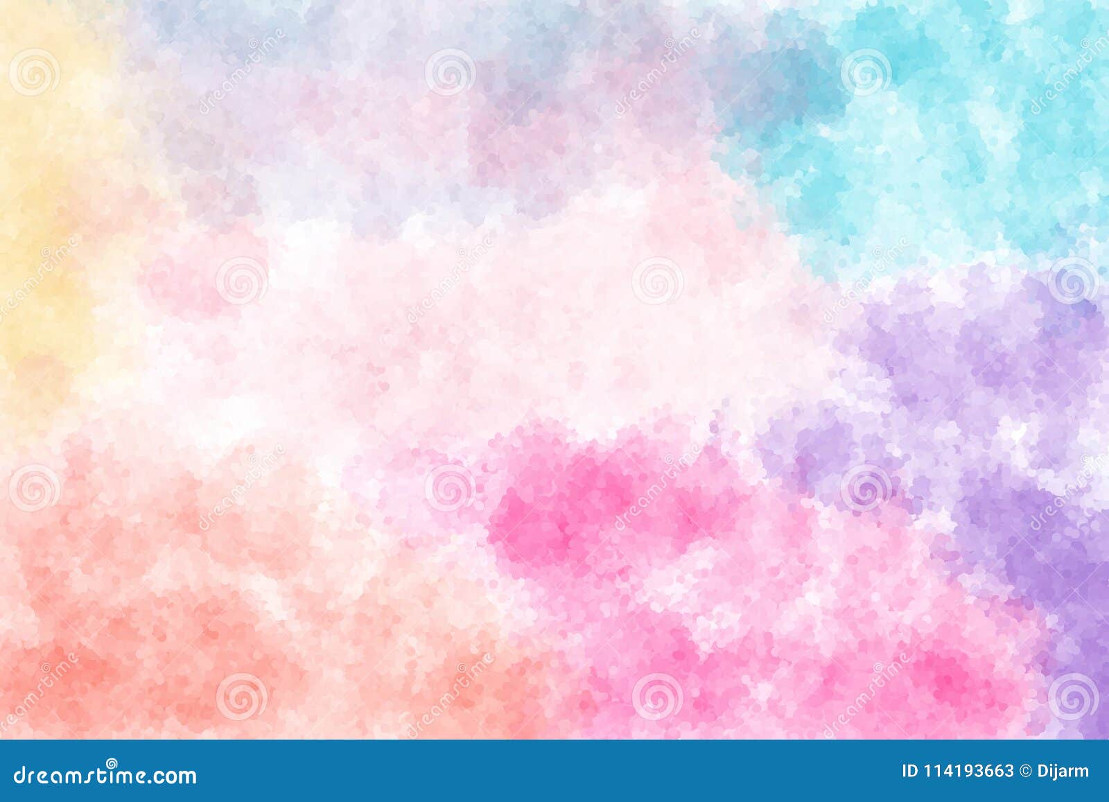 Bright Watercolor Background. Vector Illustration in Modern Color Stock ...