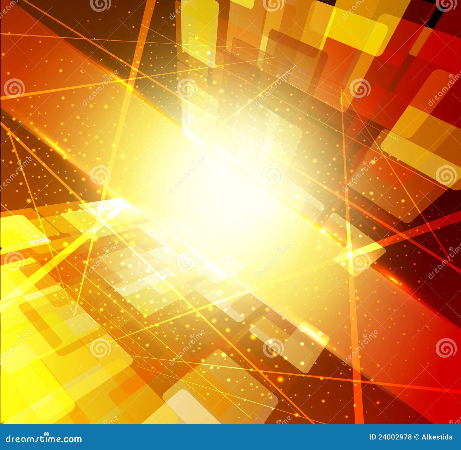 Brightyellow Abstract Background Vector Stock Vector Illustration of