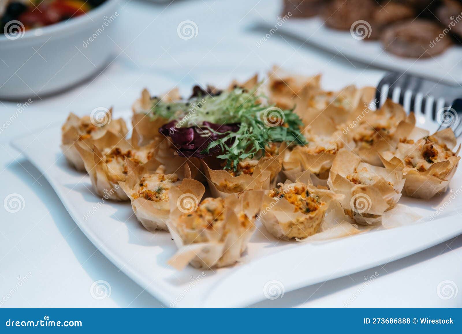 Brightly Lit Tabletop Featuring a Variety of Food Items Stock Photo