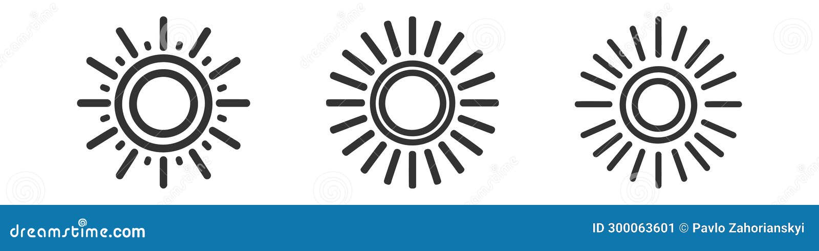 Brightness Icon, Intensity Setting Vector Art Illustration Stock ...