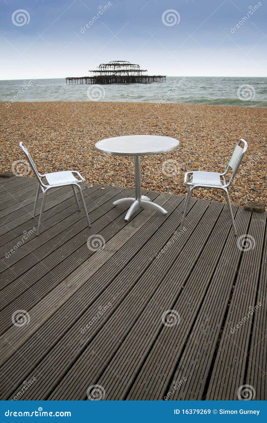 brighton beach outside dining sussex england