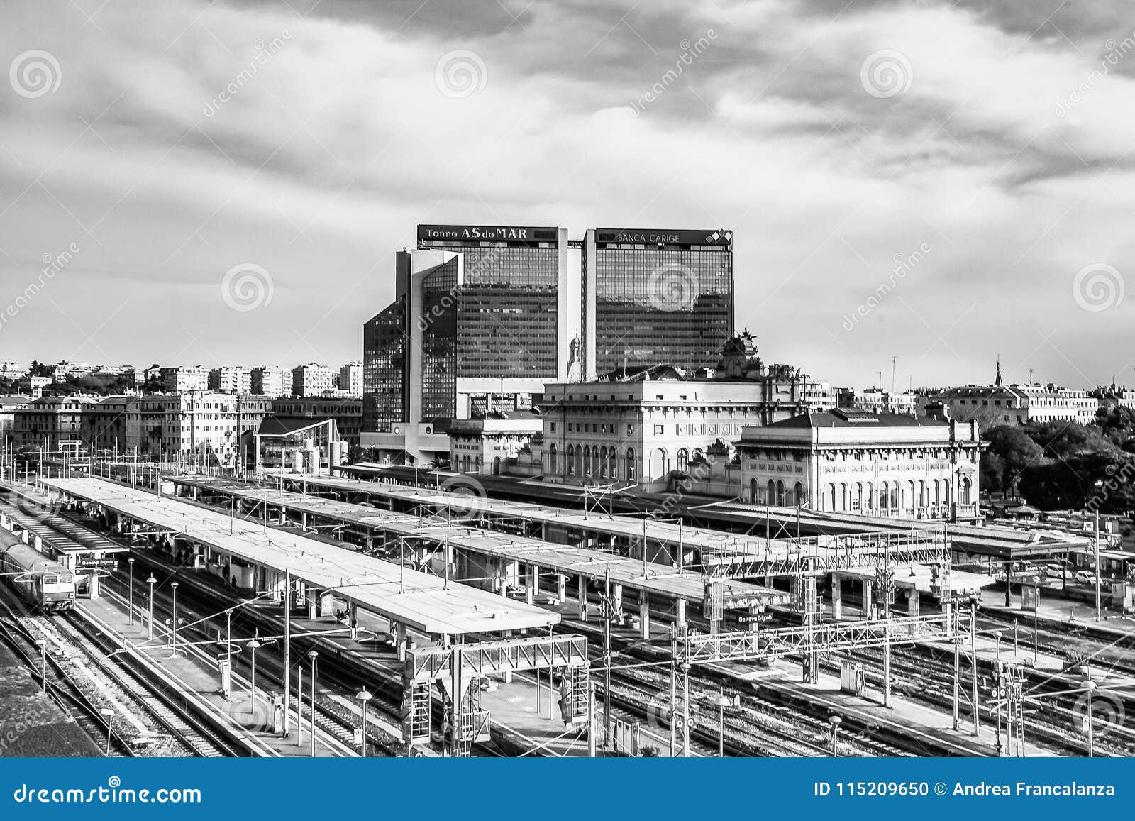 Brignole Train Station, Genova, Italy Editorial Image Image of train
