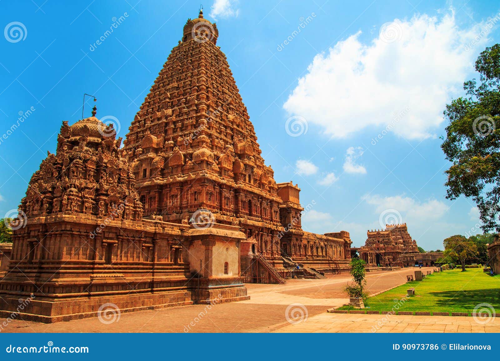 brihadeeswara temple in thanjavur, tamil nadu, india.